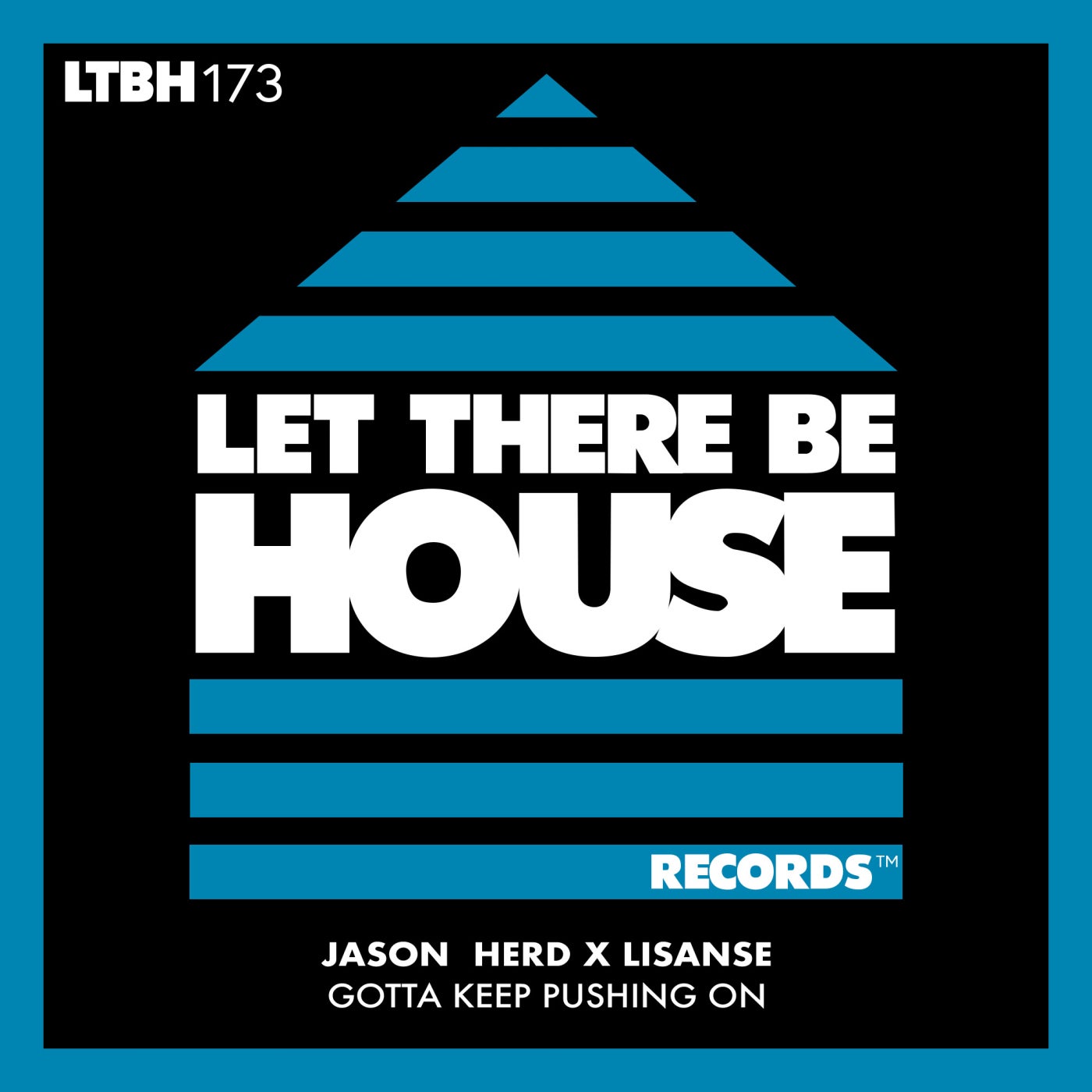 Cover - Jason Herd, Lisanse - Gotta Keep Pushing On (Extended Mix)