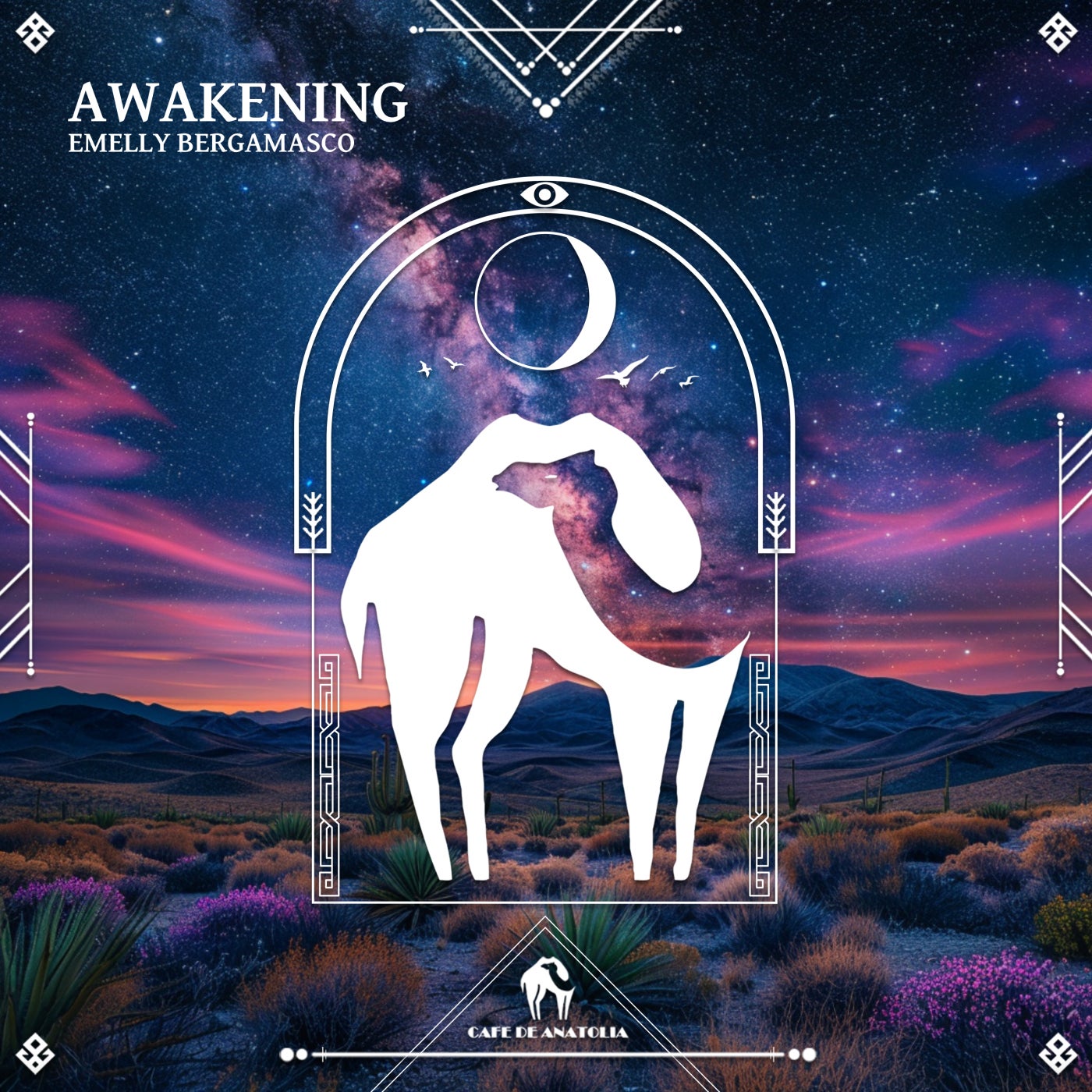 Cover - Cafe De Anatolia, Emelly Bergamasco - Mystique (Original Mix)