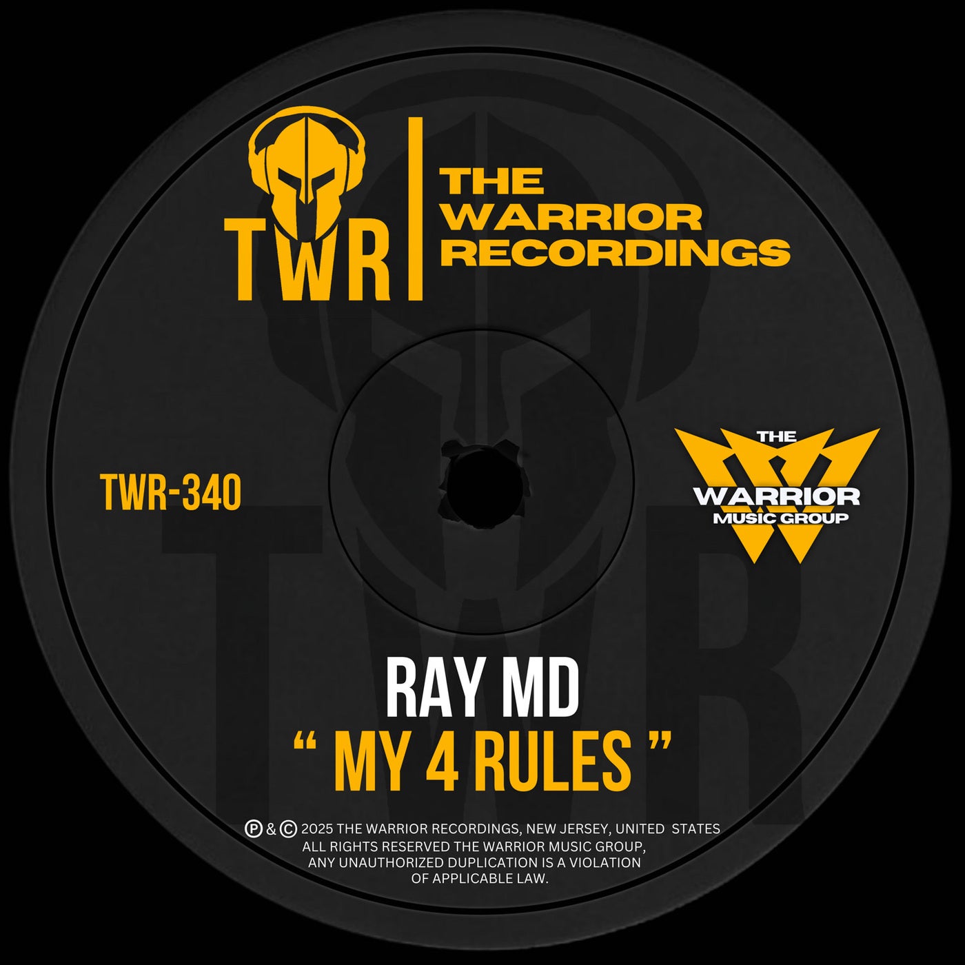Cover - Ray MD - My 4 Rules (Original Mix)