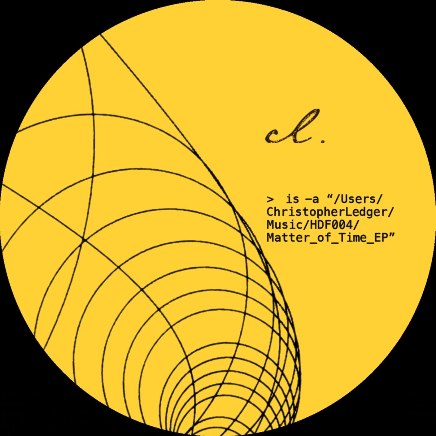 Cover - Christopher Ledger - Can't Get Over (Original Mix)