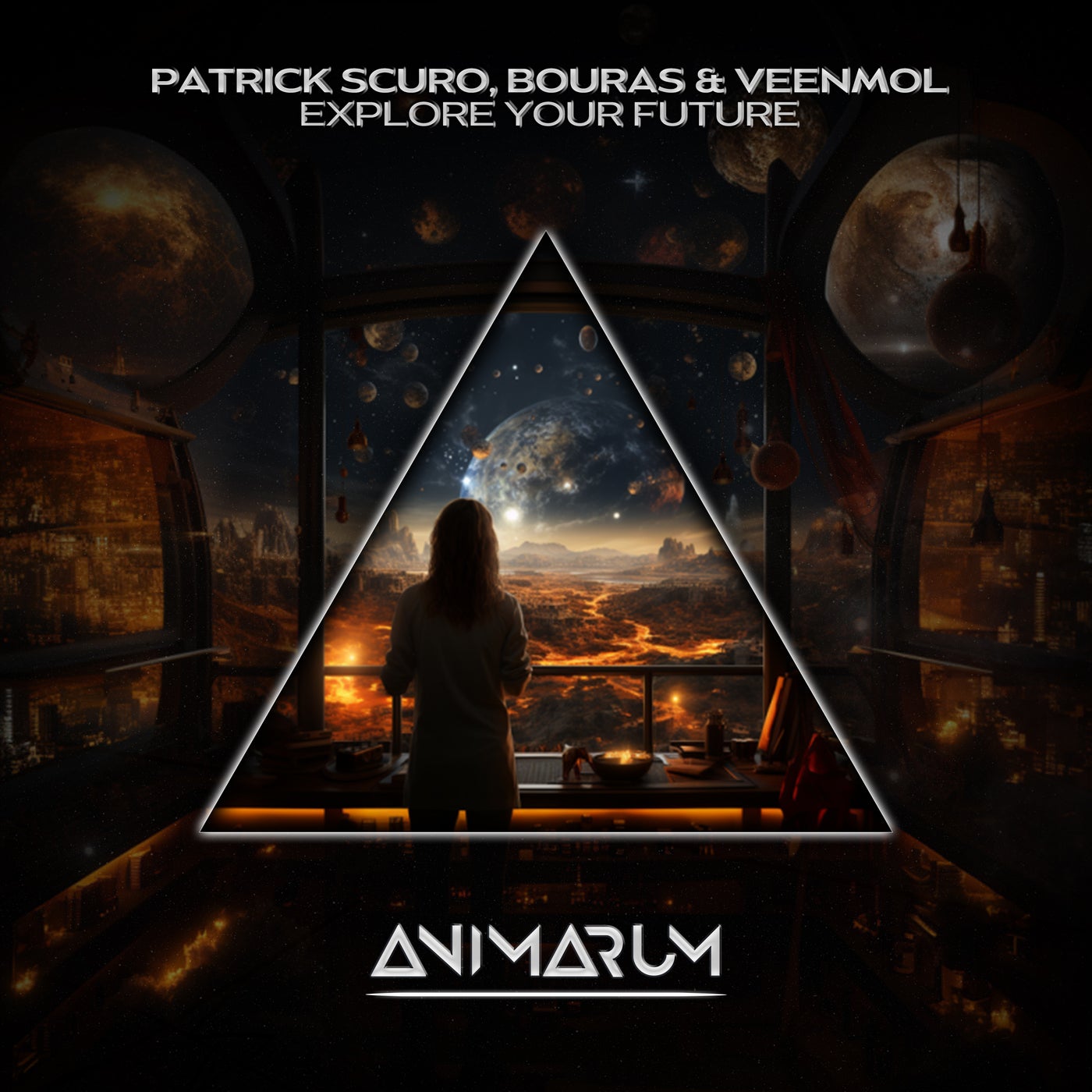 Cover - Patrick Scuro, Bouras, VEENMOL - Explore Your Future (Extended Mix)