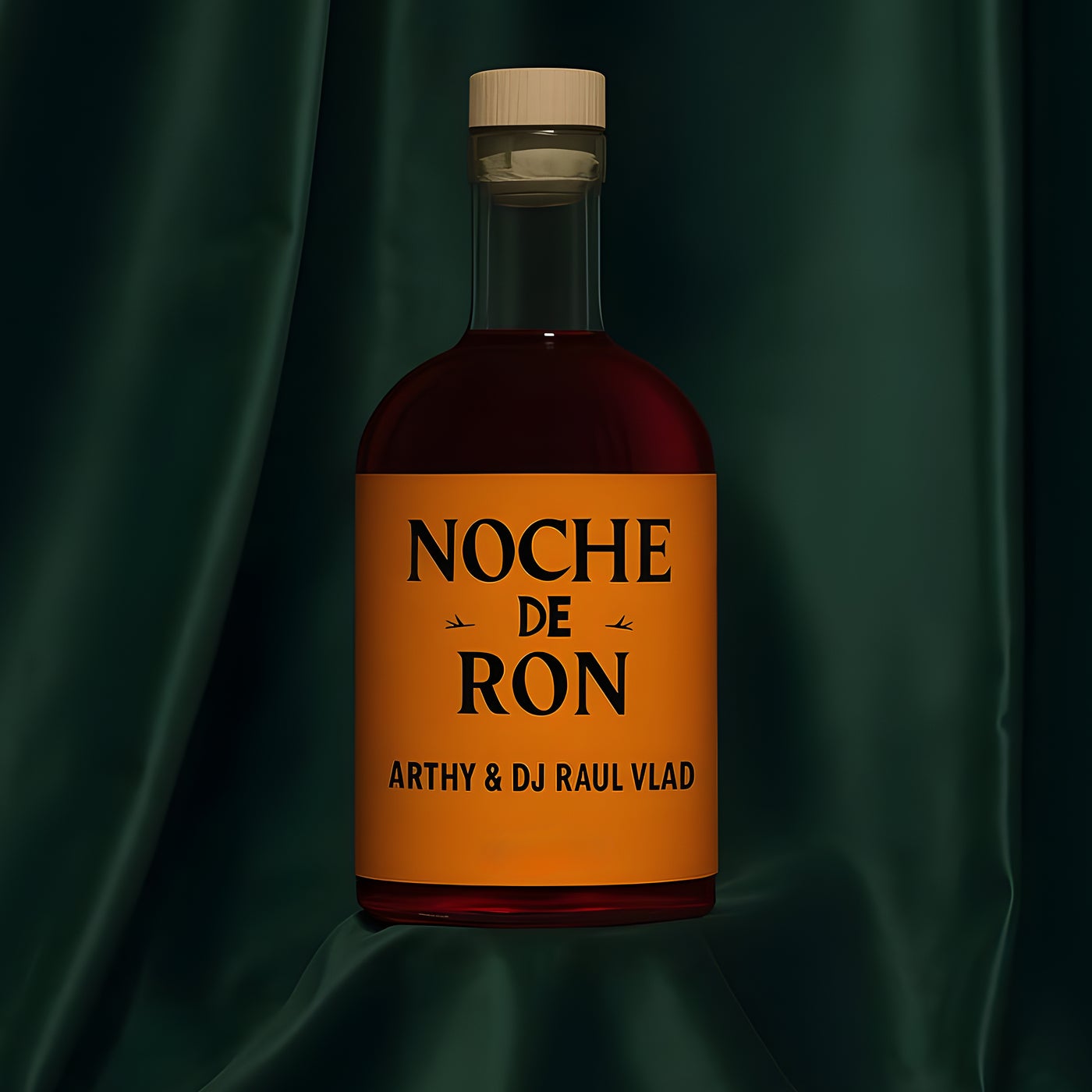 Cover - Dj Raul Vlad, Arthy - Noche De Ron (Extended)