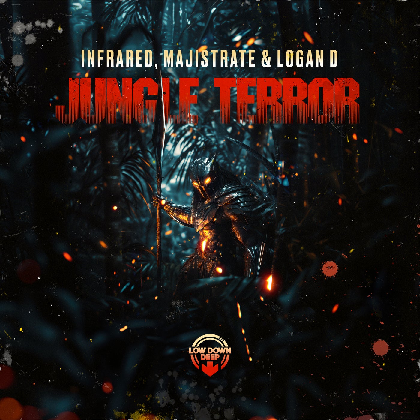 Cover - Majistrate, Infrared, Logan D - Jungle Terror (Original Mix)
