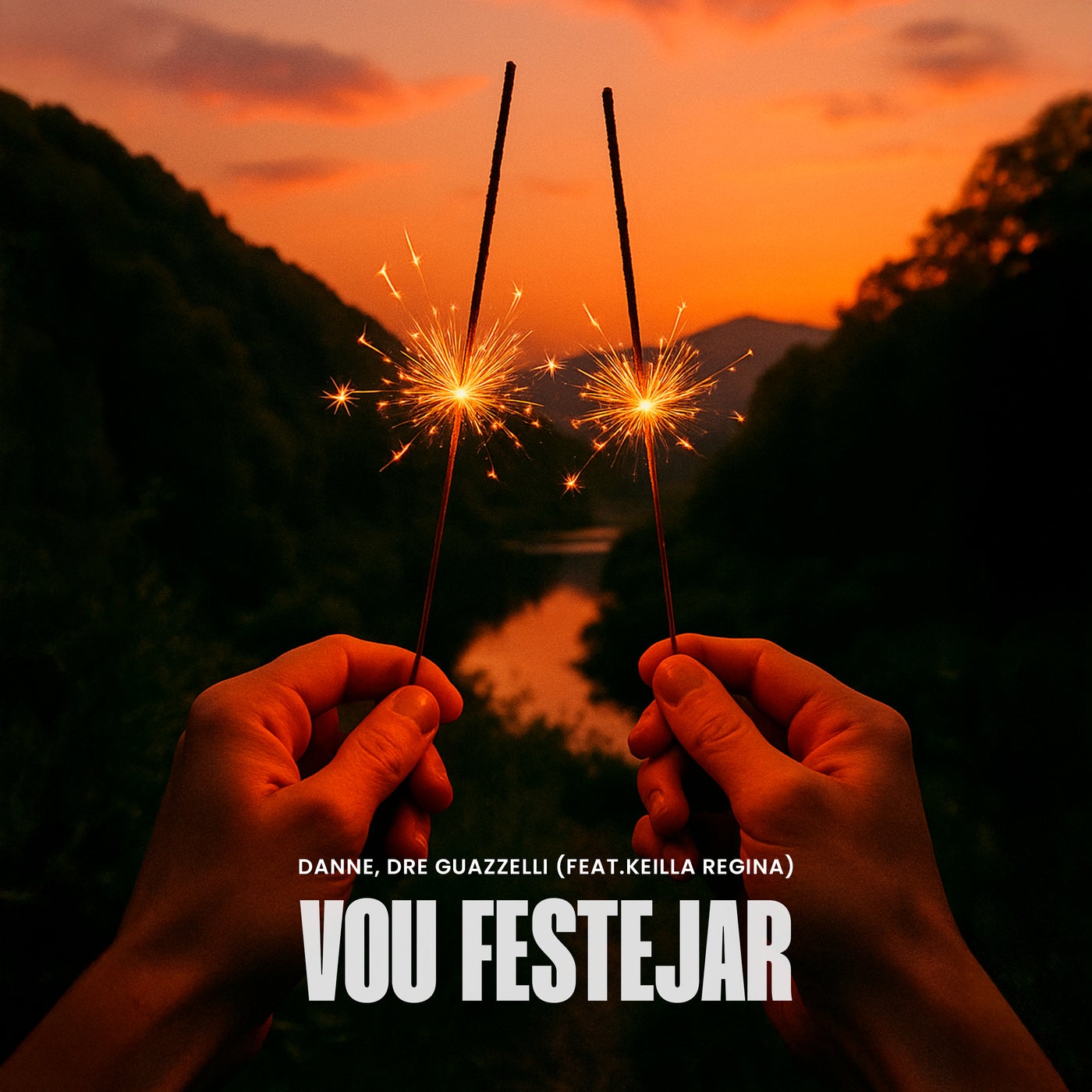 Cover - Dre Guazzelli, Danne, Keilla Regina - Vou Festejar (Original Mix)