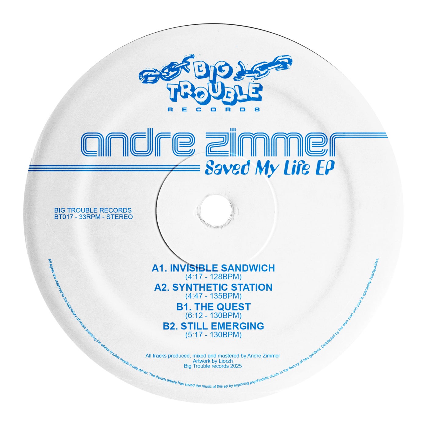 Cover - Andre Zimmer - Synthetic Station (Original Mix)