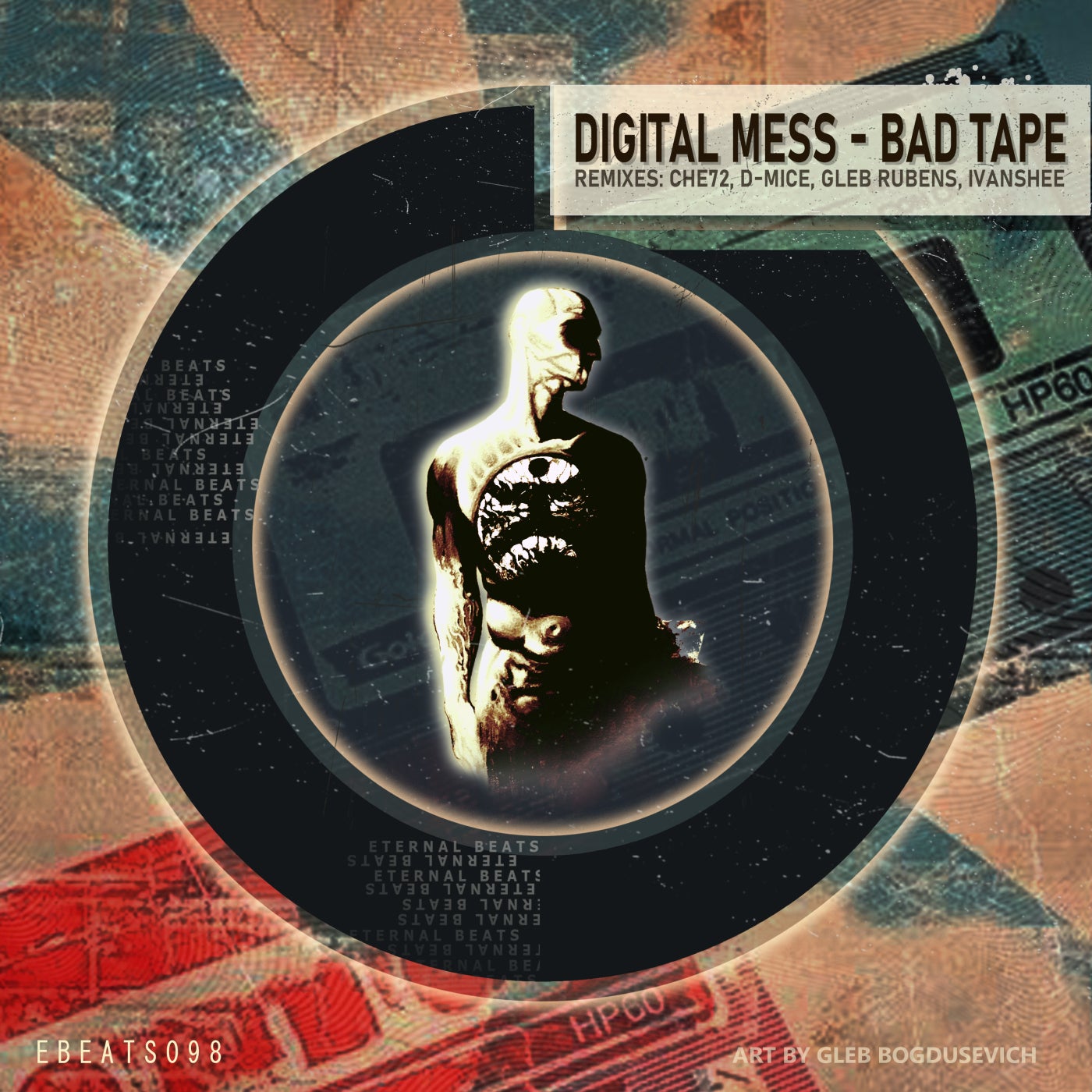 Cover - Digital Mess - Bad Tape (Gleb Rubens Remix)