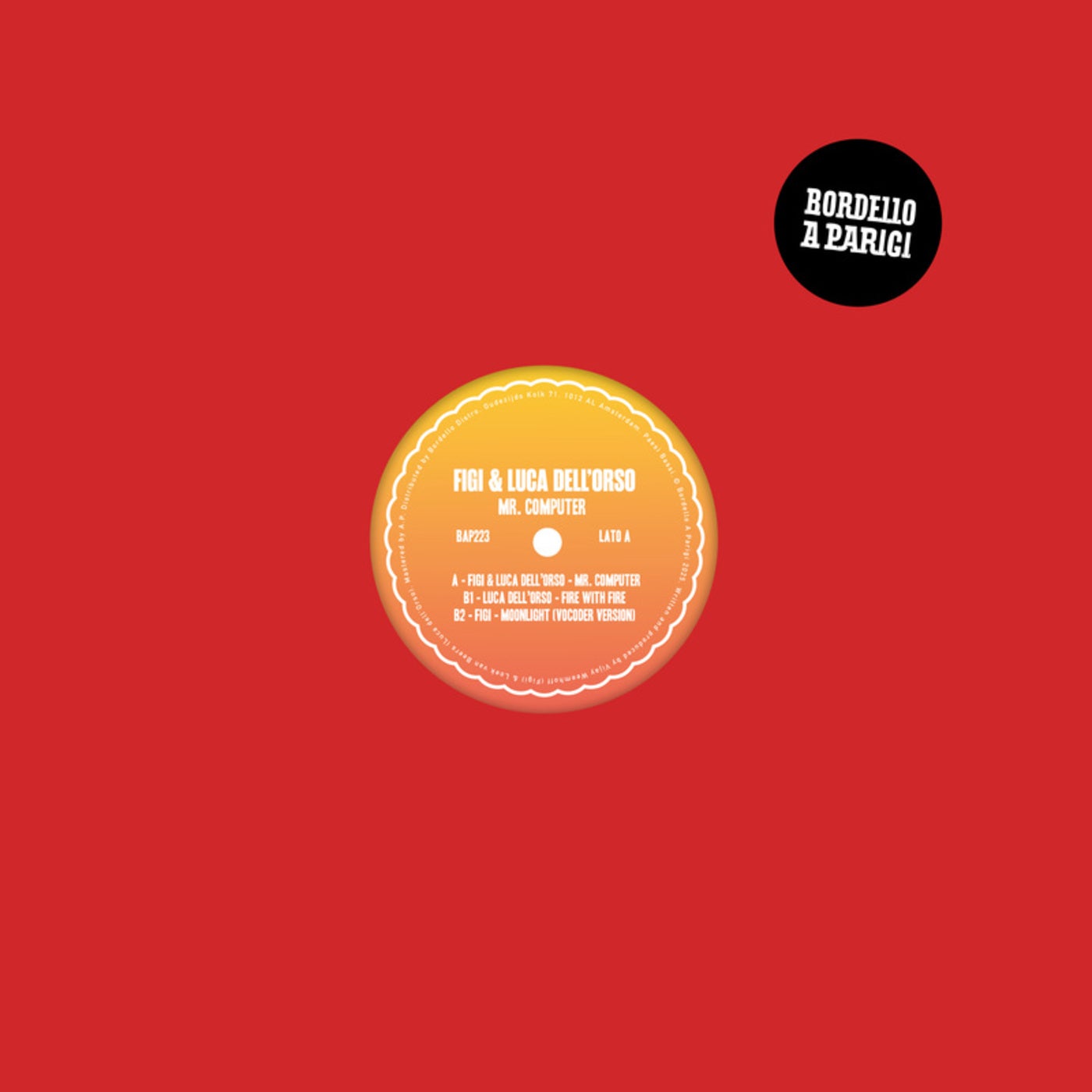 Cover - Luca Dell'Orso - Fire With Fire (Original Mix)