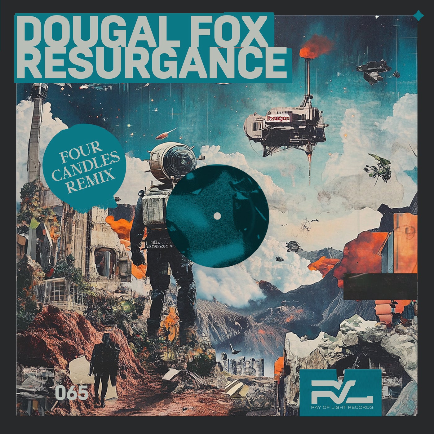 Cover - Dougal Fox - Resurgance (Four Candles Remix)