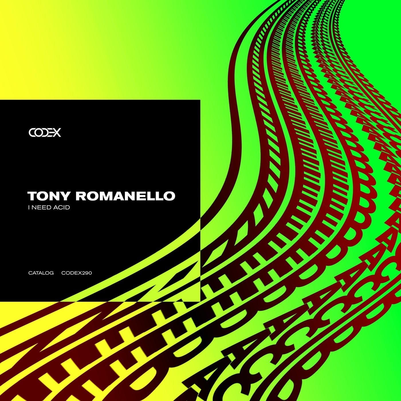 Cover - Tony Romanello - I Need Acid (Original Mix)