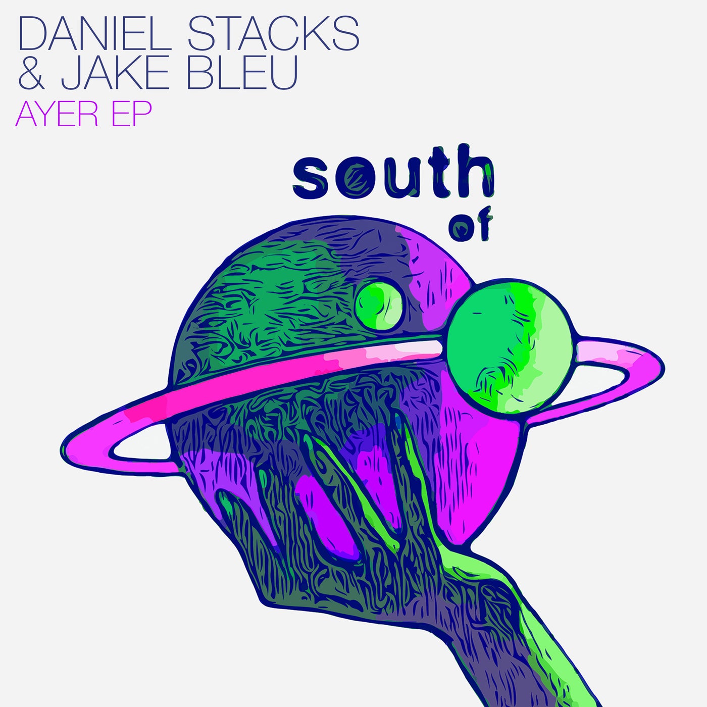 Cover - Jake Bleu, Daniel Stacks - Ayer (Original Mix)