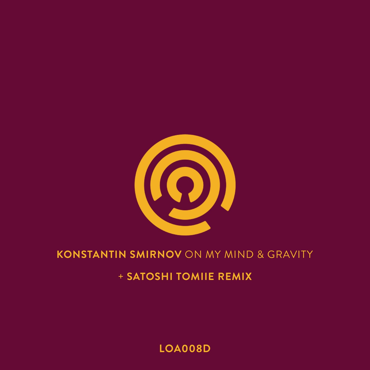 Cover - Konstantin Smirnov - On My Mind (Satoshi Tomiie Remix)