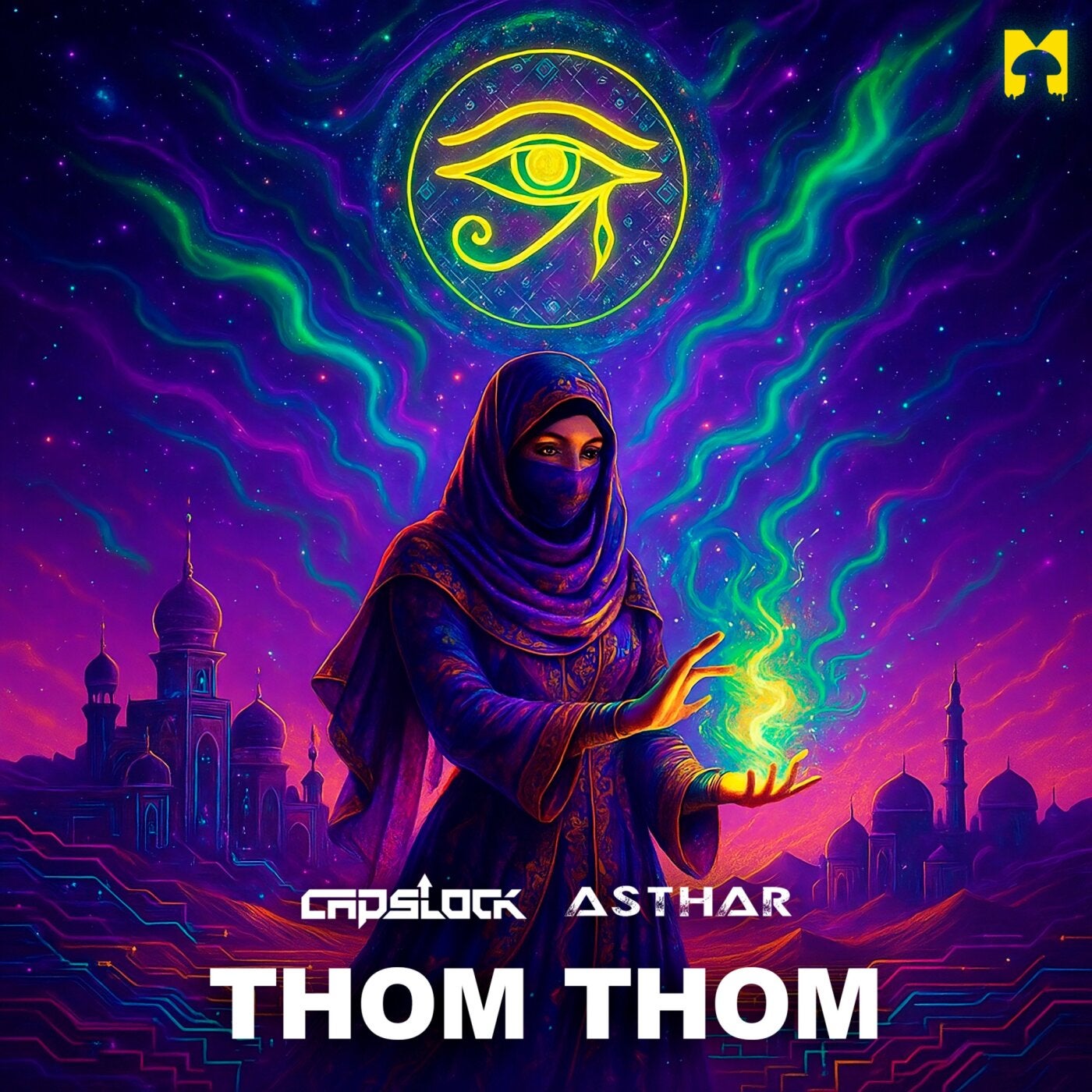 Cover - Capslock, Asthar - Thom Thom (Original Mix)