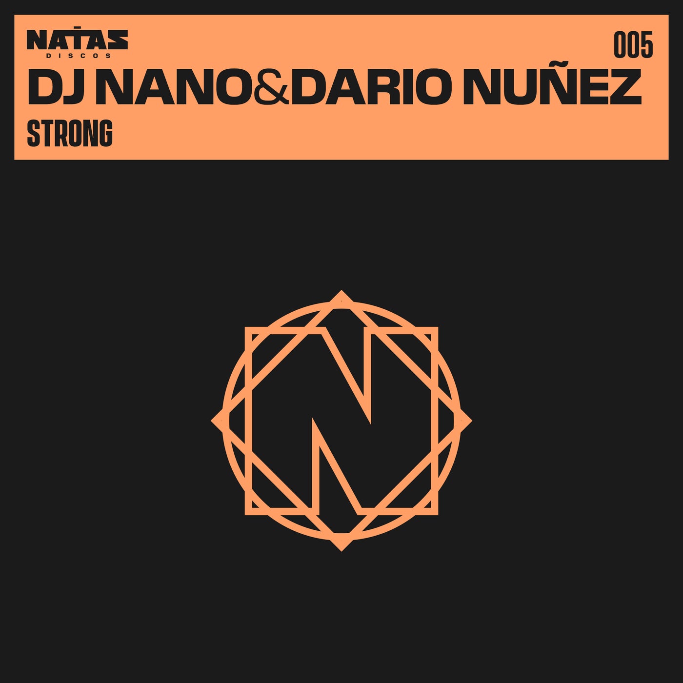 Cover - Dario Nunez, DJ Nano - Strong (Original Mix)