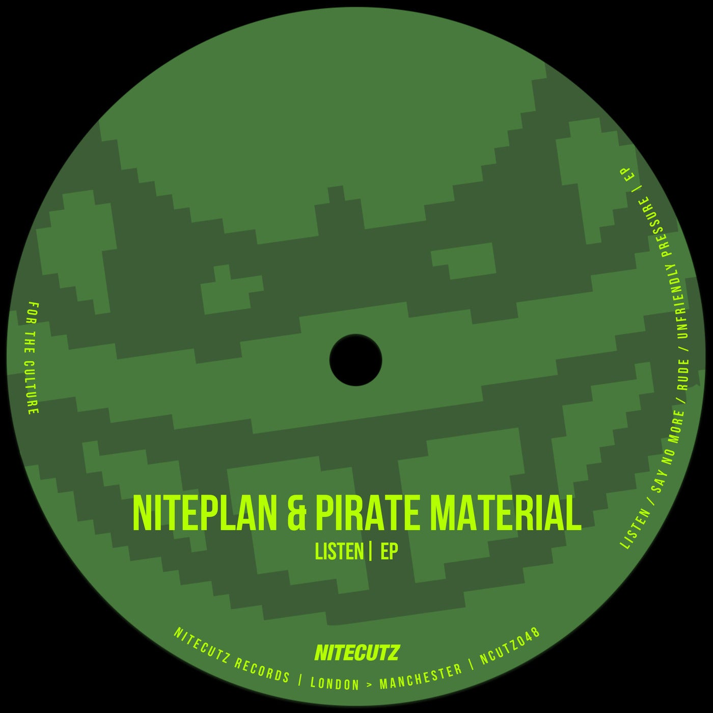Cover - Niteplan, PIRATE MATERIAL - Say No More (Original Mix)