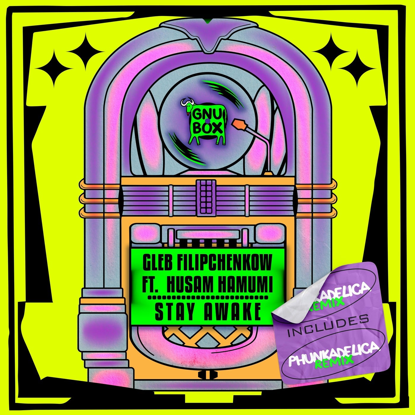 Cover - gleb filipchenkow, Husam Hamumi - Stay Awake (Original Mix)