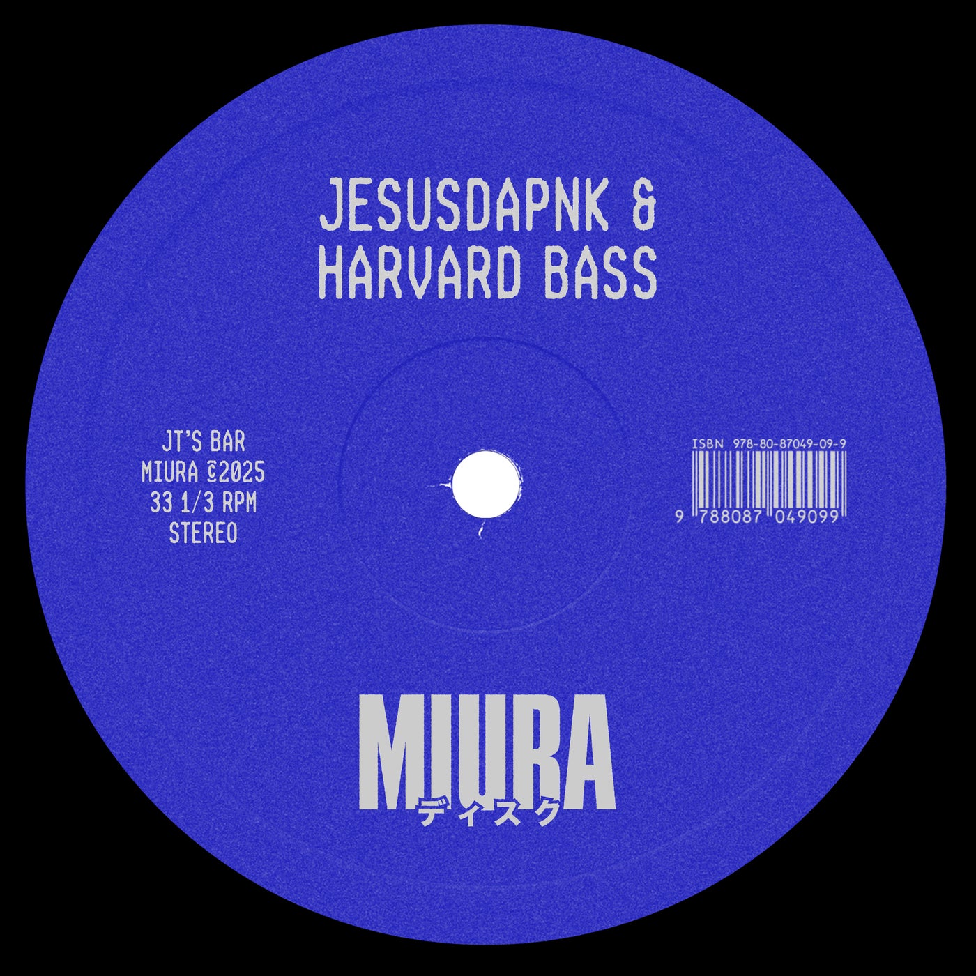 Cover - Harvard Bass, Jesusdapnk - JT's Bar (Original Mix)