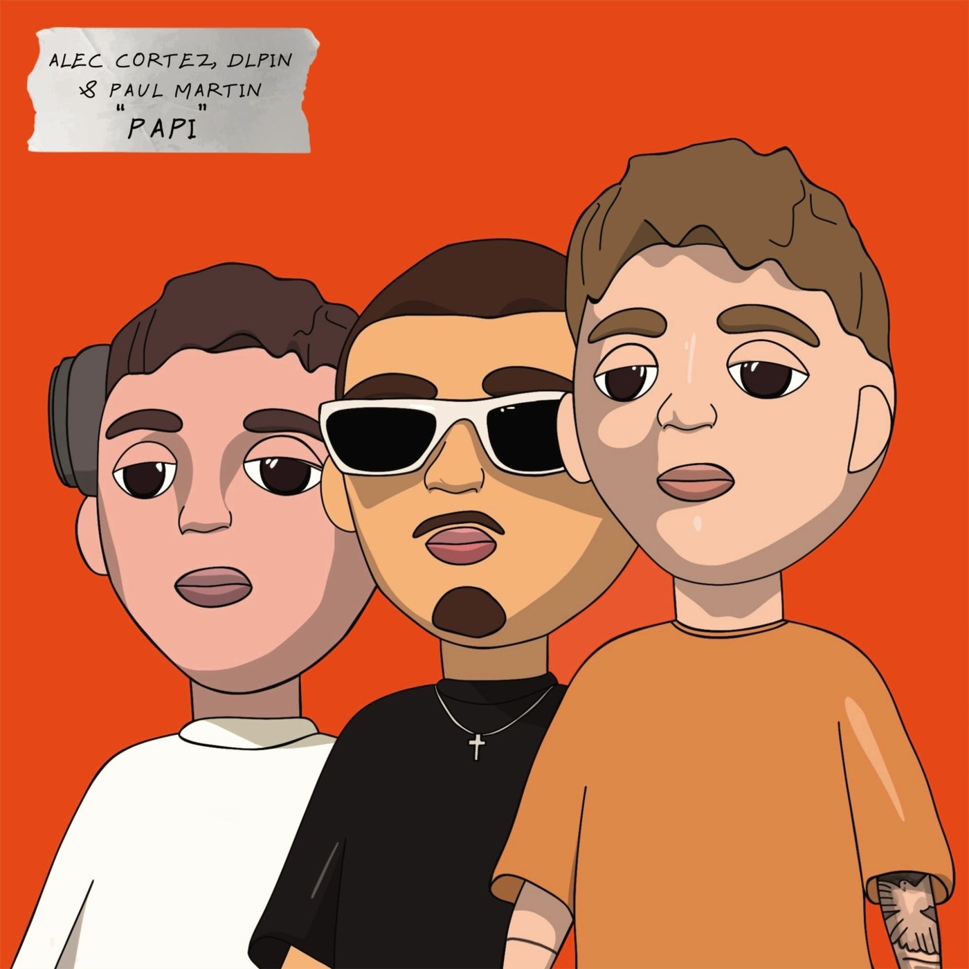 Cover - DLPIN, Alec Cortez, Paul Martin (ES) - Papi (Extended Mix)