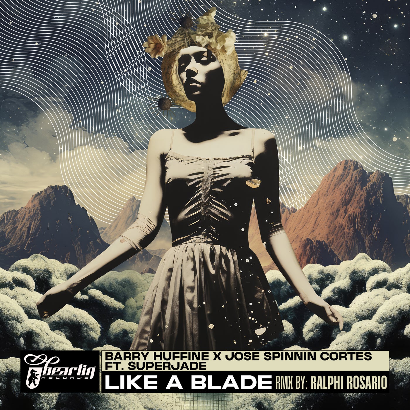 Cover - Jose Spinnin Cortes, Barry Huffine, Superjade - Like A Blade (Original Mix)