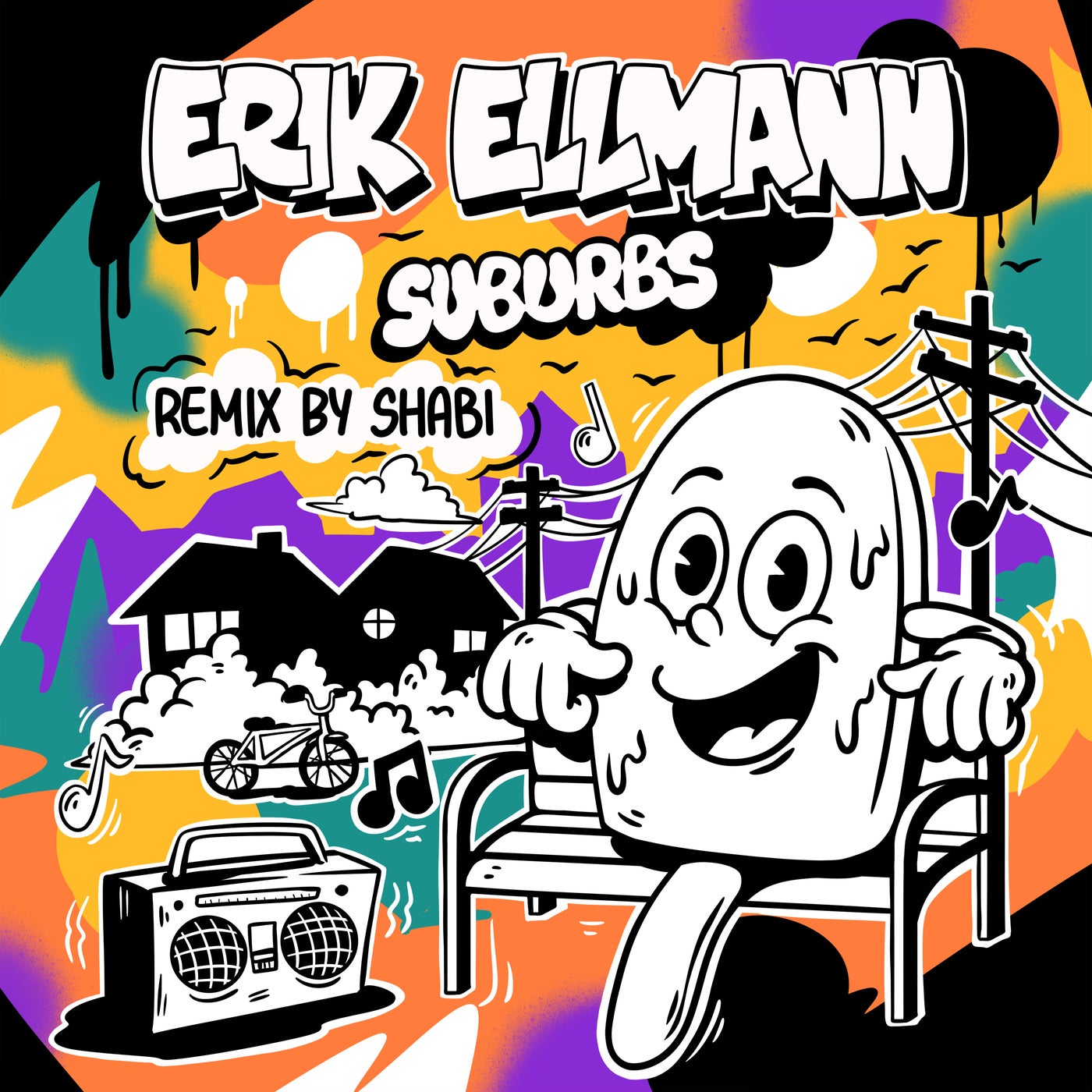 Cover - Erik Ellmann - Suburbs (Shabi Remix)