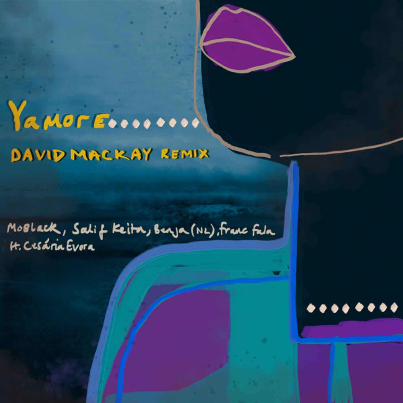 Cover - Salif Keita, MoBlack, Cesaria Evora, David Mackay, Franc Fala, Benja (NL) - Yamore (David Mackay Extended Remix)