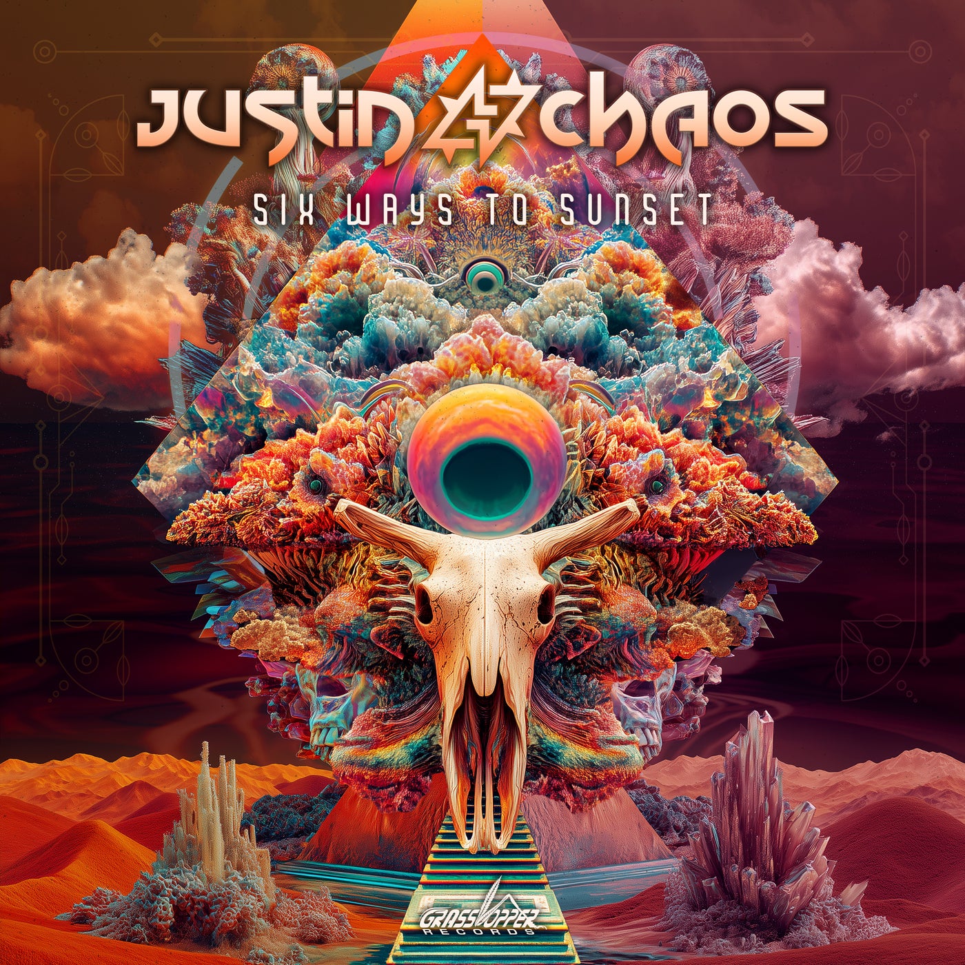 Cover - Justin Chaos, Juanmad - Disco Jeebus (Virtual Light Remix)