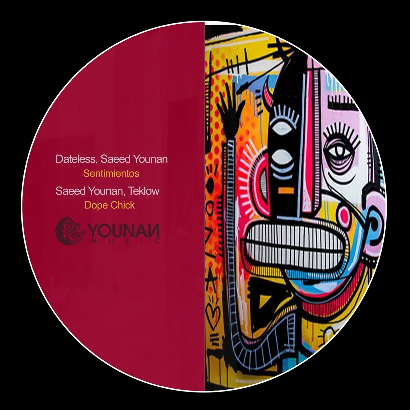 Cover - Saeed Younan, Teklow - Dope Chick (Original Mix)