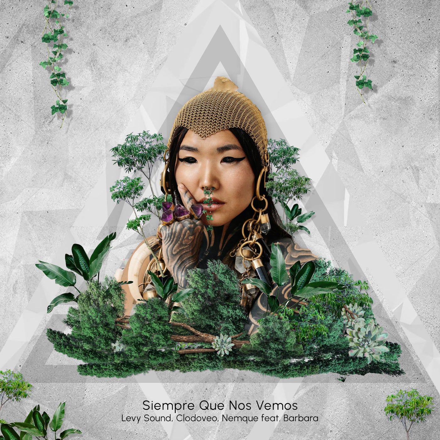 Cover - Clodoveo, Levy Sound, Nemque, Barbara Sencial - Siempre Que Nos Vemos (Original Mix)