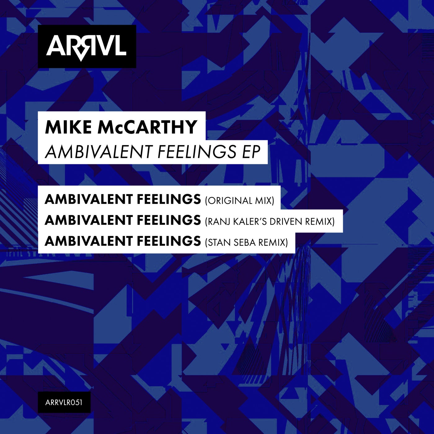 Cover - Mike McCarthy - Ambivalent Feelings (Ranj Kaler's Driven Remix)