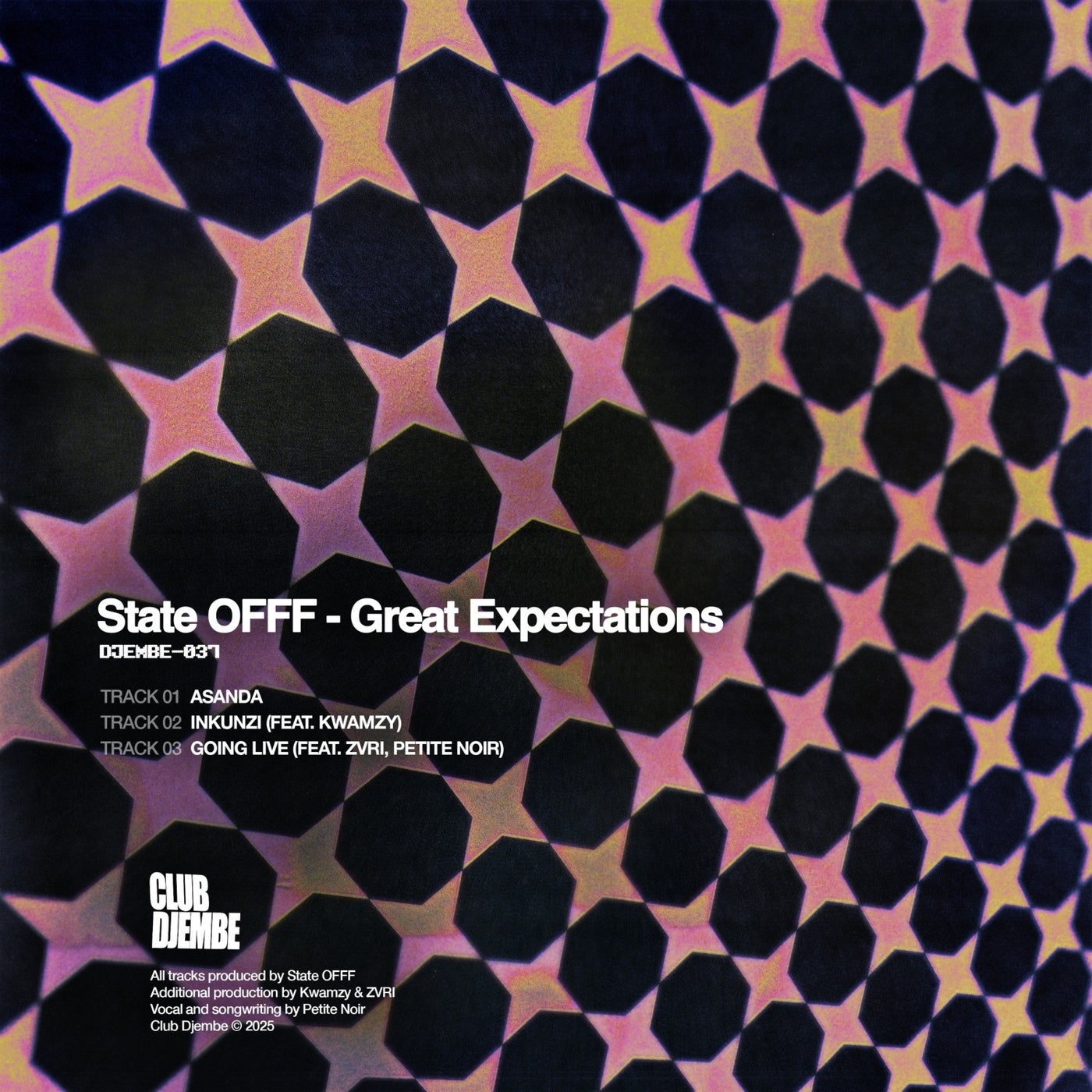 Cover - Petite Noir, ZVRI, STATE OFFF - Going Live (Original Mix)