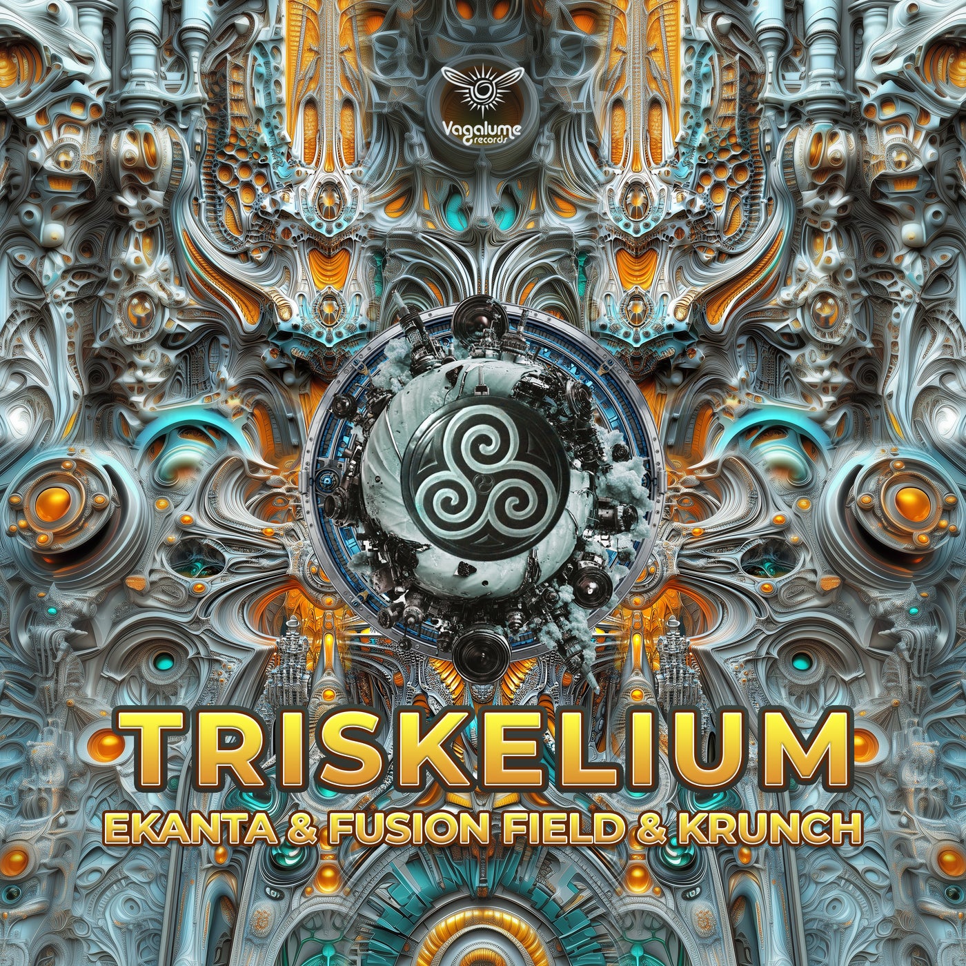 Cover - Krunch, Ekanta, Fusion Field - Triskelium (Original Mix)