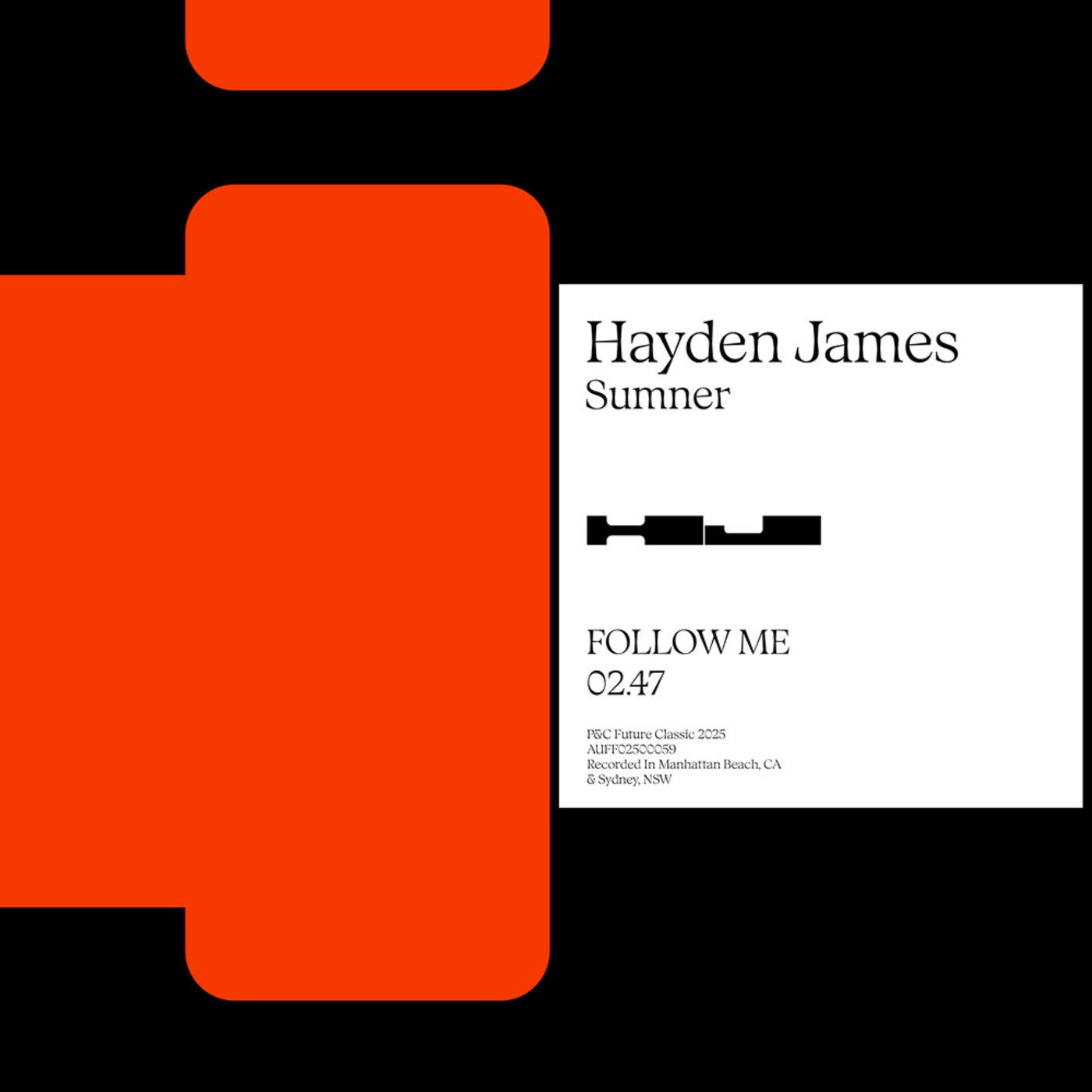 Cover - Hayden James, Sumner - Follow Me (Original Mix)