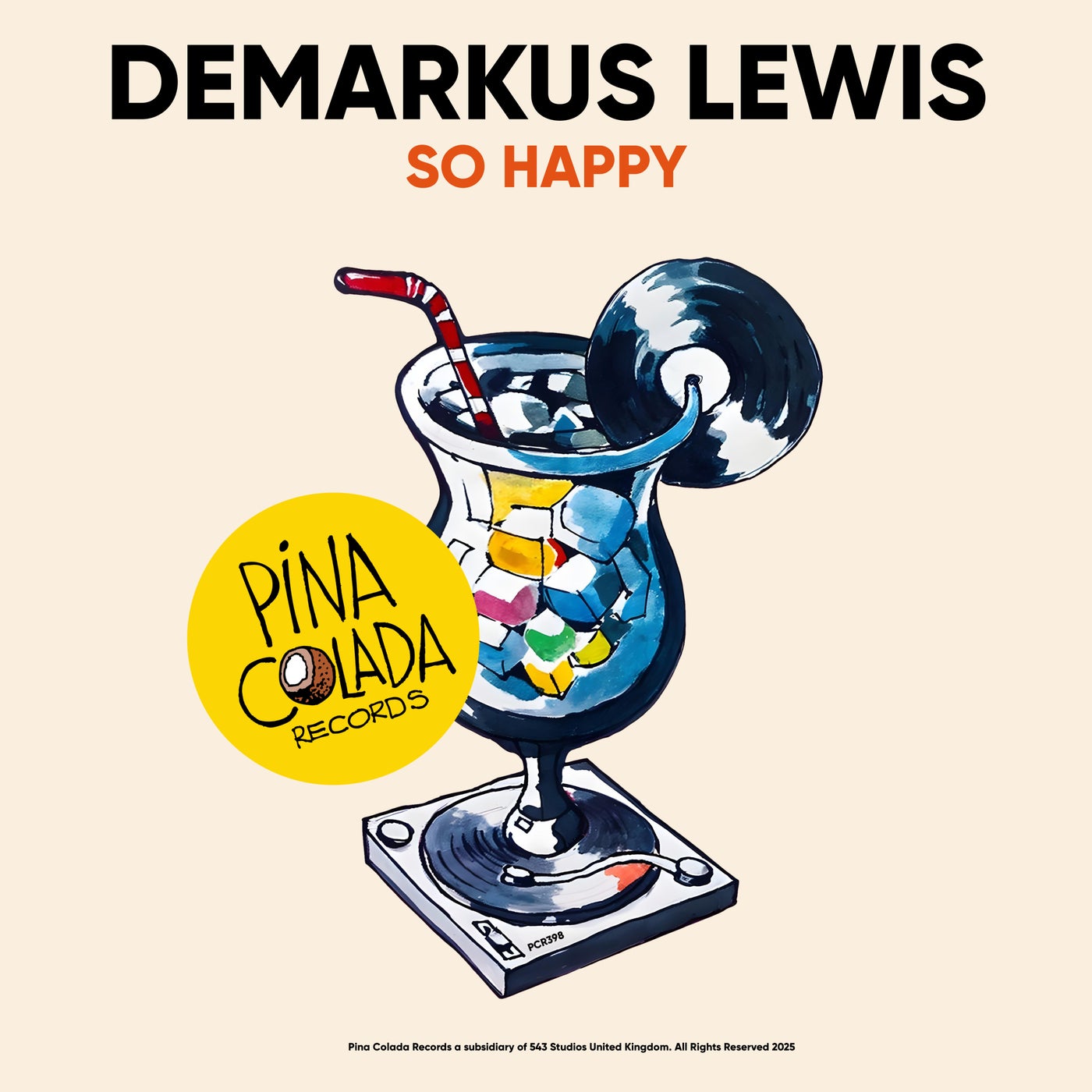 Cover - Demarkus Lewis - So Happy (Original Mix)