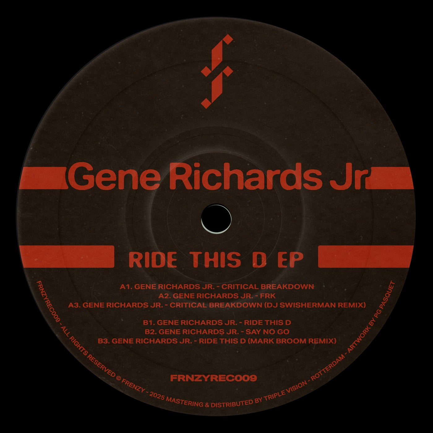 Cover - Gene Richards Jr - FRK (Original Mix)