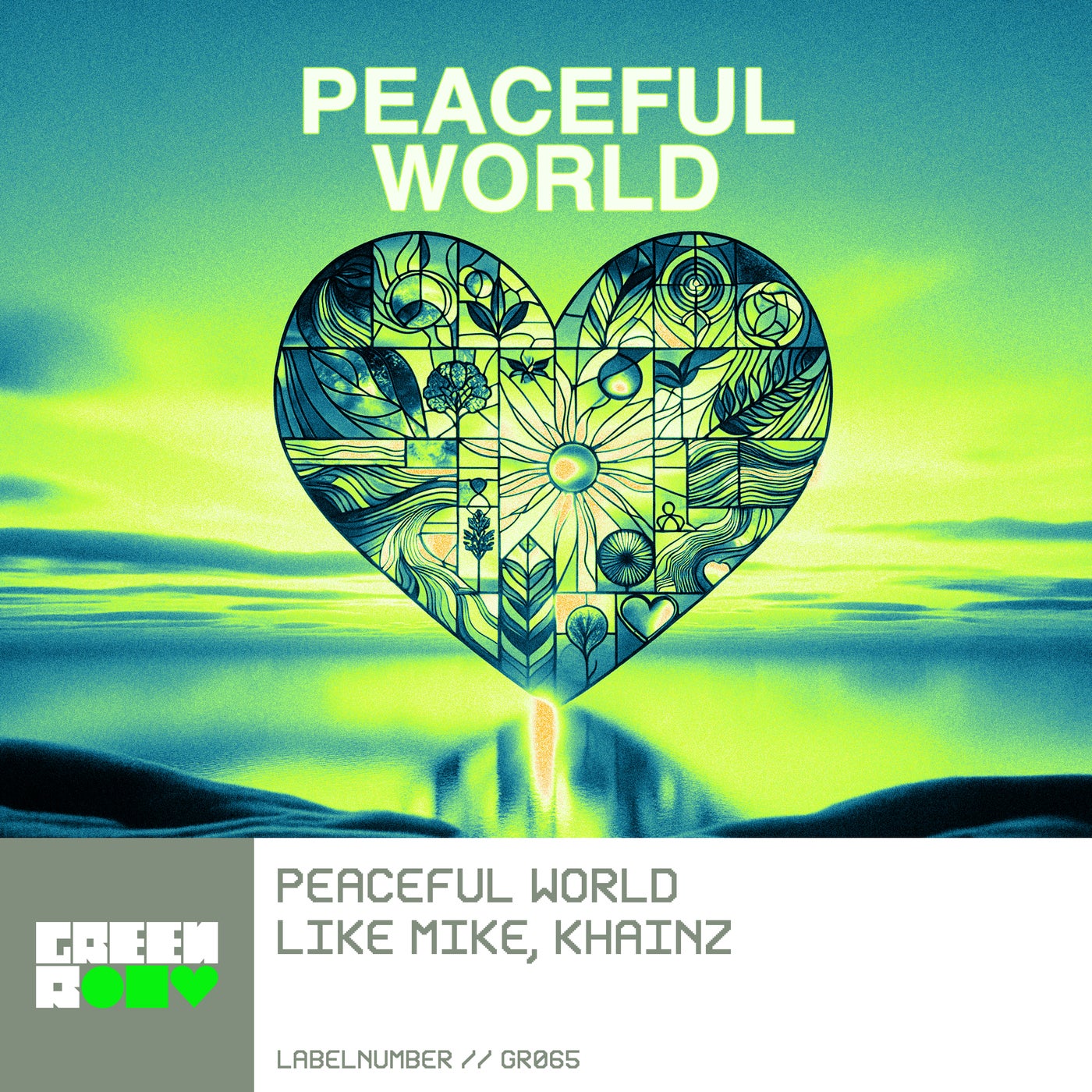 Cover - Khainz, Like Mike - Peaceful World (Extended Mix)