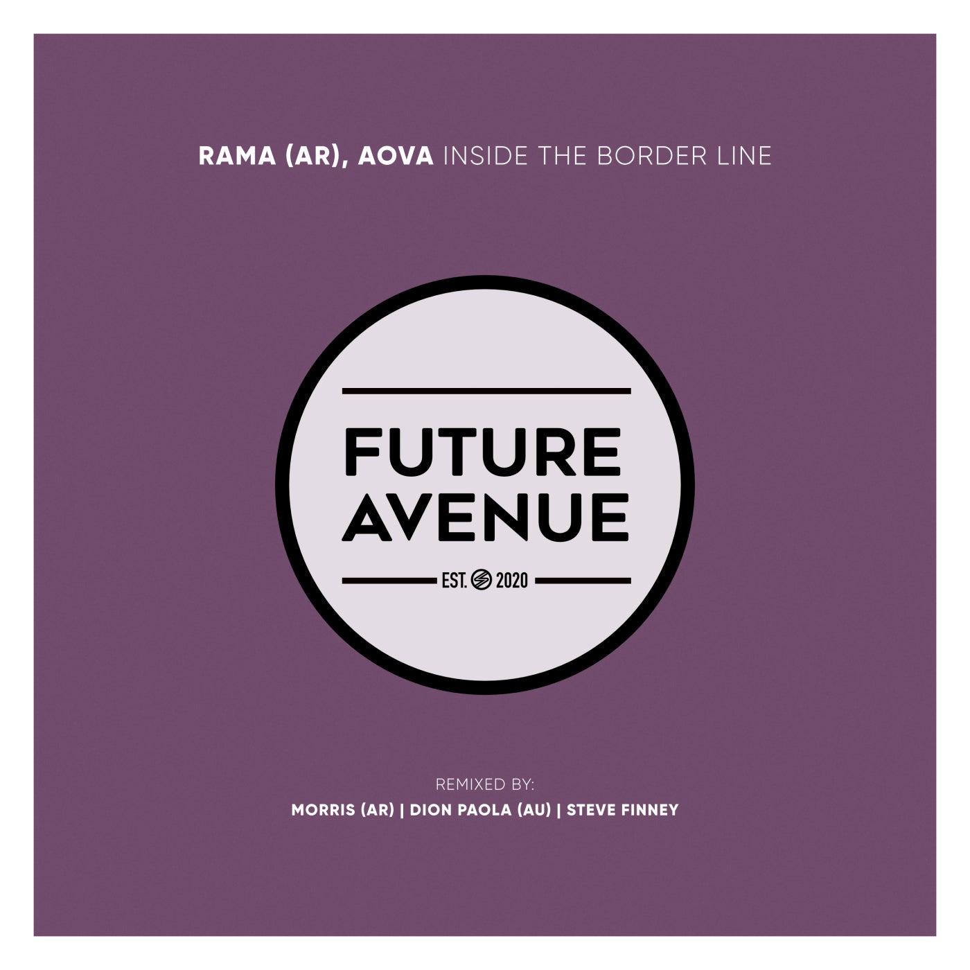 Cover - AØVA, Rama (AR) - Inside the Border Line (Morris (AR) Remix)