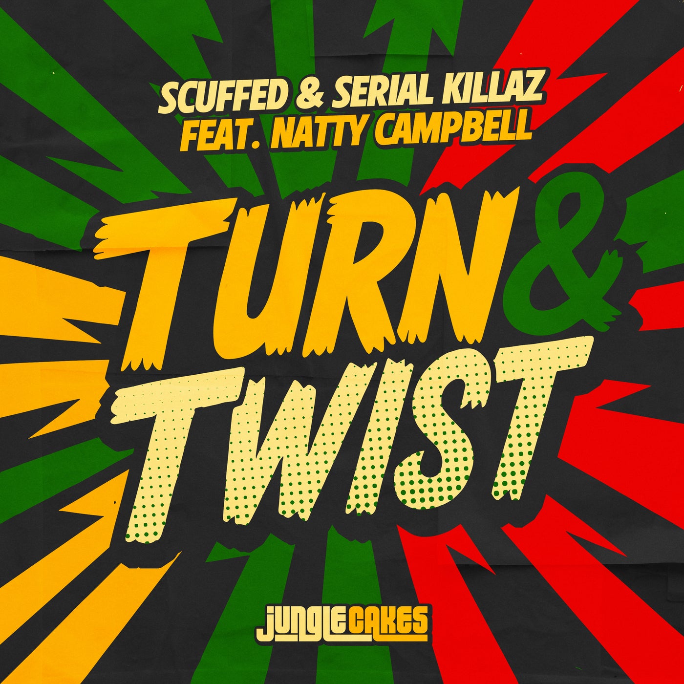 Cover - Serial Killaz, Natty Campbell, Scuffed - Turn & Twist (Original Mix)