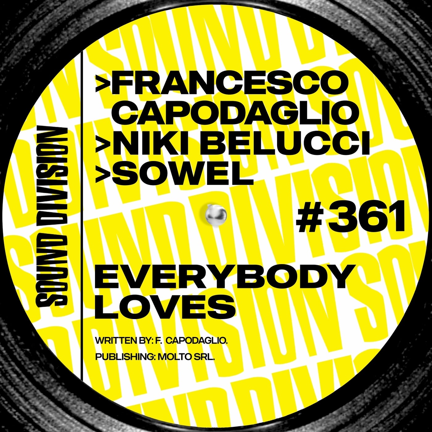 Cover - Niki Belucci, Sowel, Francesco Capodaglio - Everybody Loves (Extended Mix)