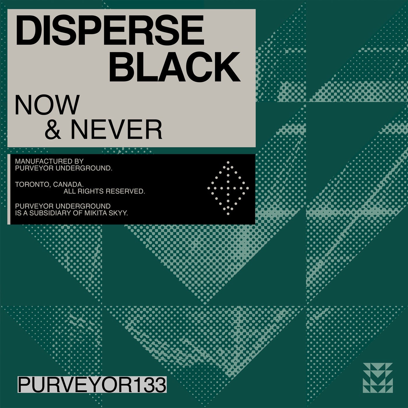 Cover - Disperse Black - Now & Never (Original Mix)