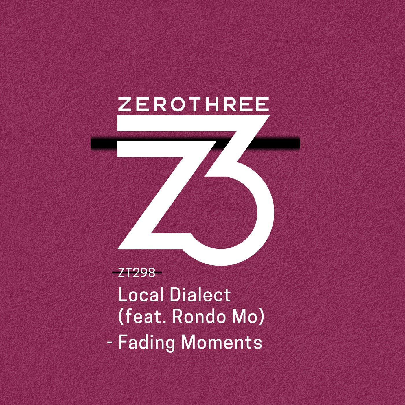 Cover - Rondo Mo, Local Dialect - Fading Moments feat. Rondo Mo (Extended Mix)