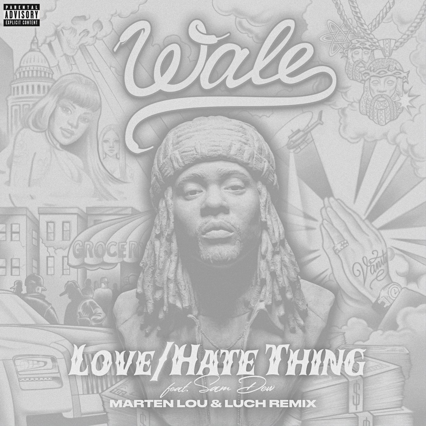 Cover - Wale, Sam Dew - LoveHate Thing (feat. Sam Dew)