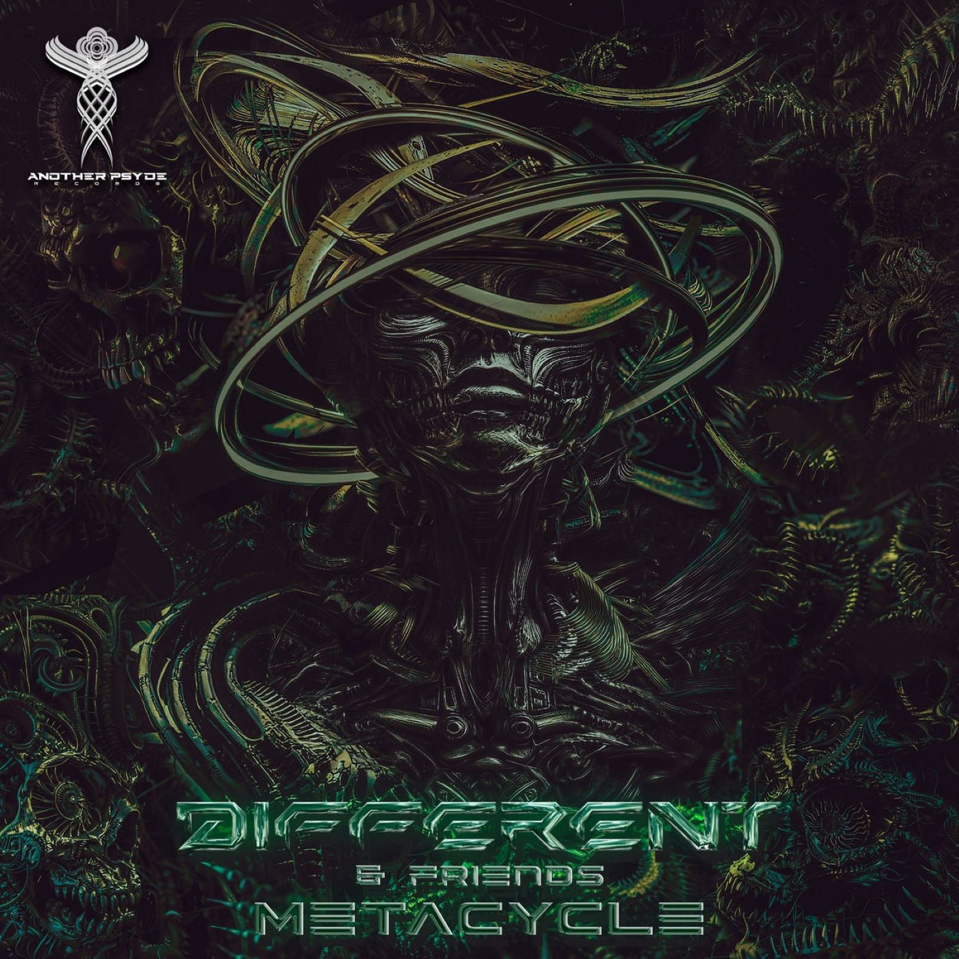 Cover - Different, Ogait (BR), Dark Algorithm - Haunting Fractals (Original Mix)