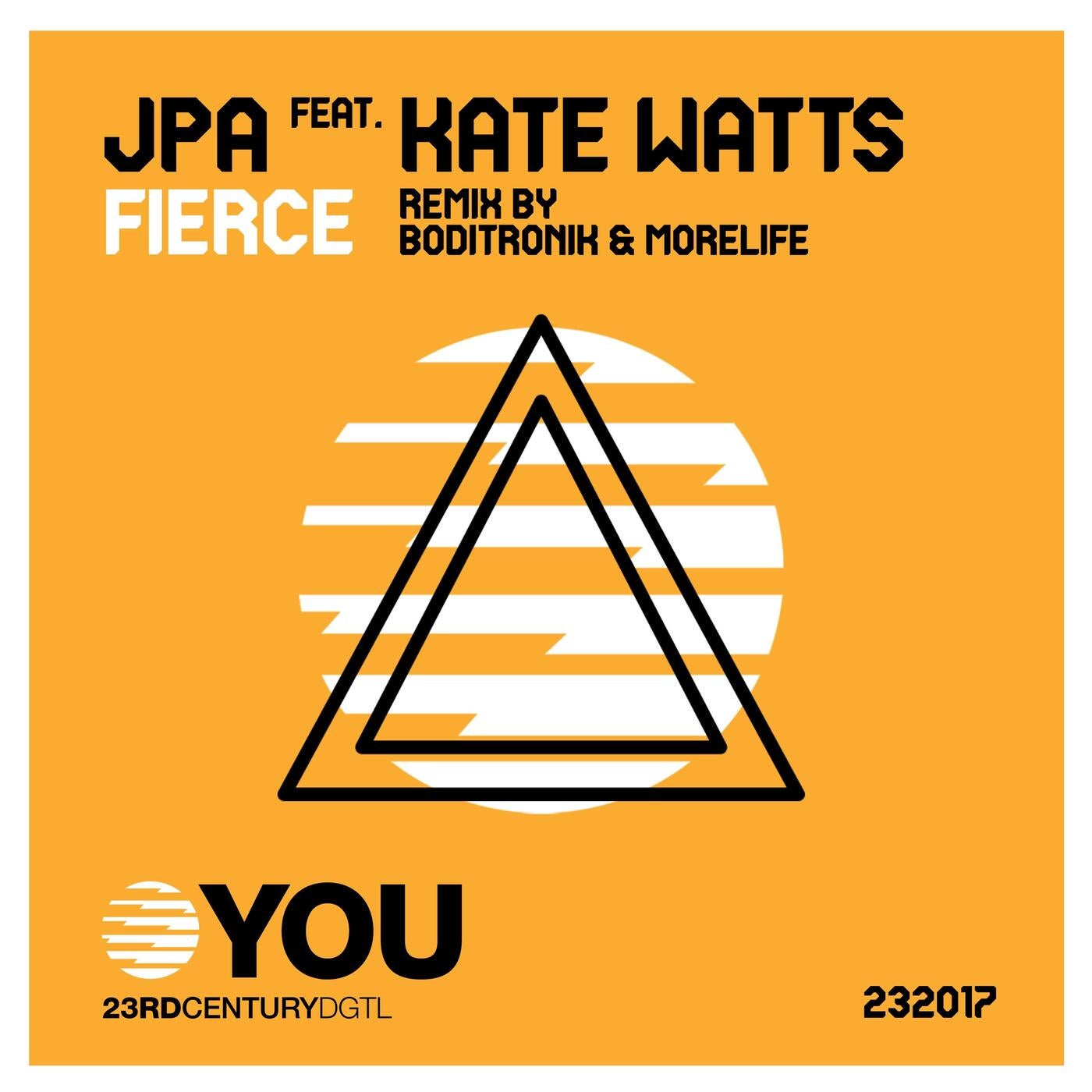 Cover - JPA, Kate Watts - Fierce feat. Kate Watts (Boditronik and Morelife Remix)