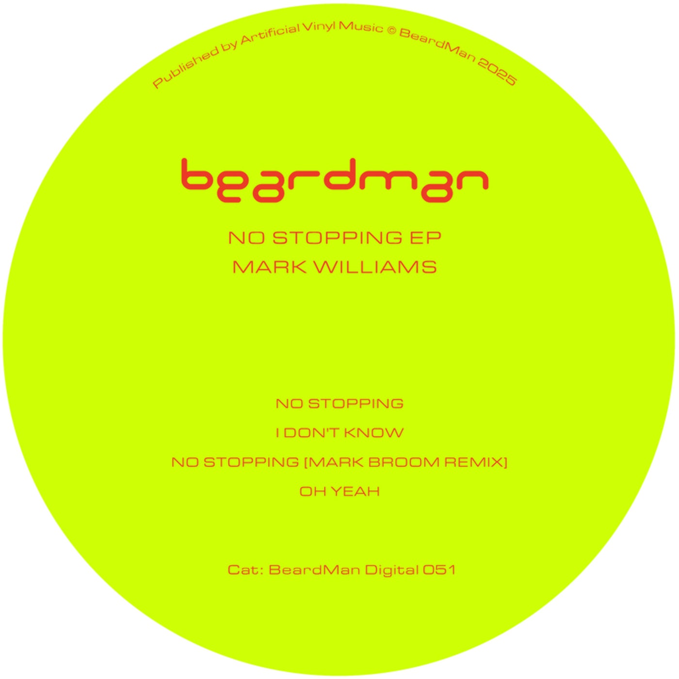 Cover - Mark Williams - I Don't Know (Original Mix)