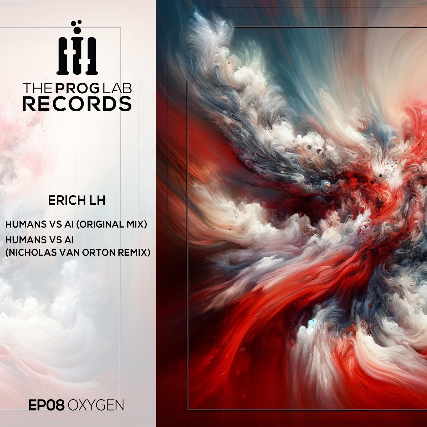 Cover - Erich LH - Humans vs AI (Nicholas Van Orton Remix)