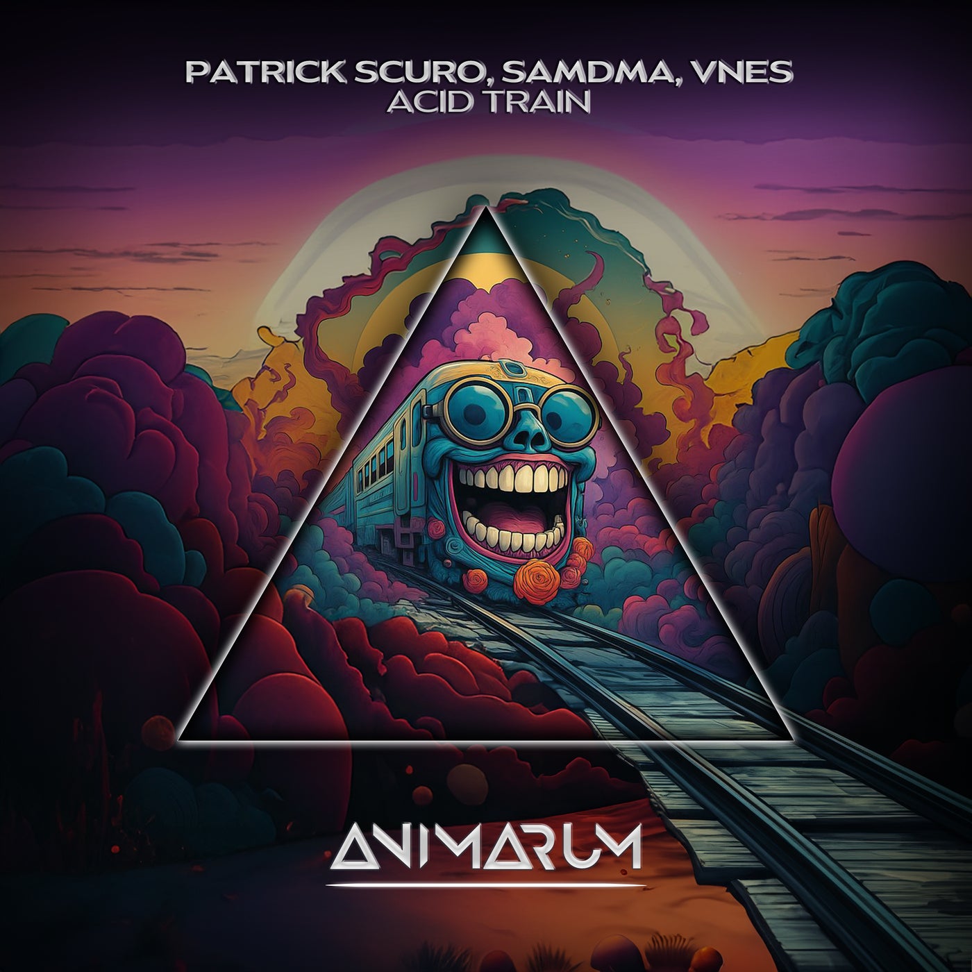 Cover - Patrick Scuro, VNES, SAMDMA - Acid Train (Extended Mix)