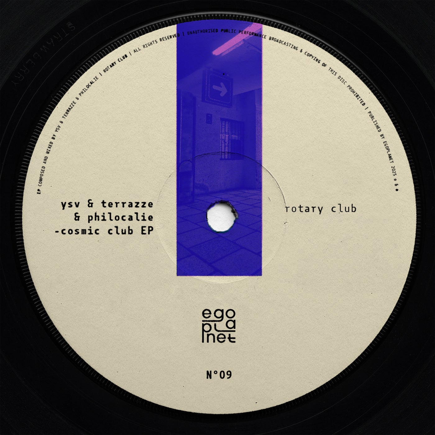 Cover - YSV, Terrazze, philocalie - Rotary Club feat. philocalie (Original Mix)