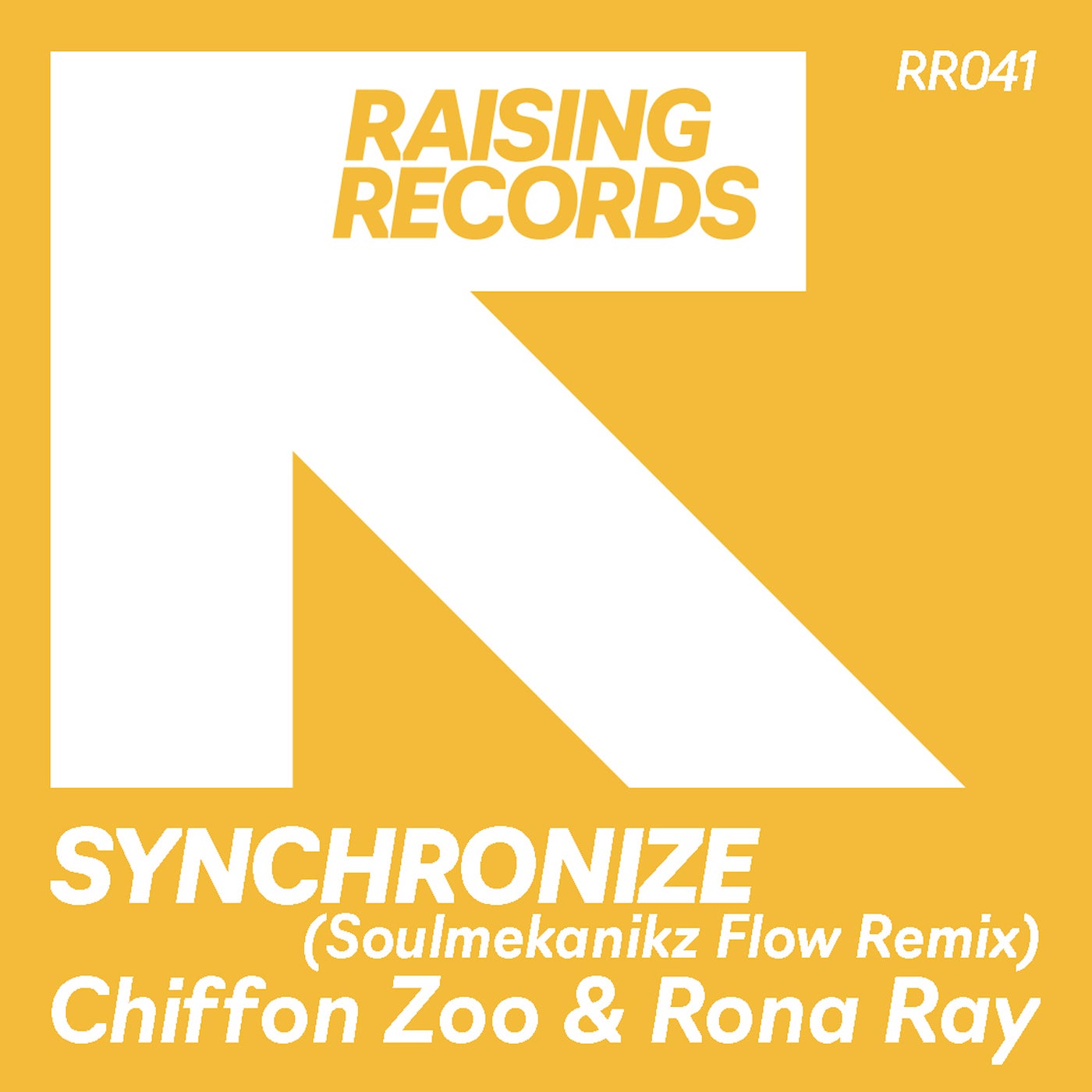 Cover - Rona Ray, Chiffon Zoo - Synchronize feat. Rona Ray (Soulmekanikz Flow Extended Remix)