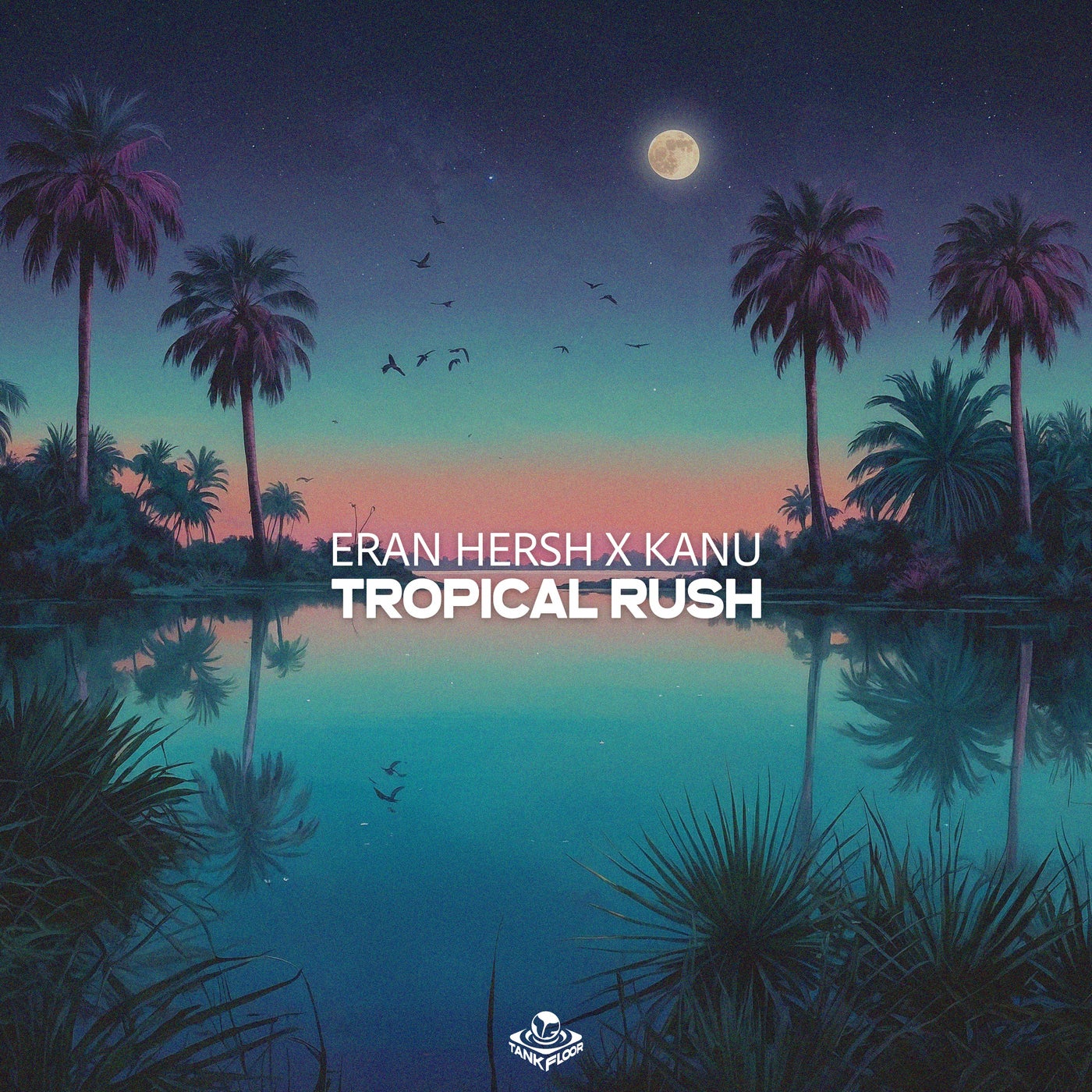 Cover - Eran Hersh, Kanu - Tropical Rush (Extended Mix)