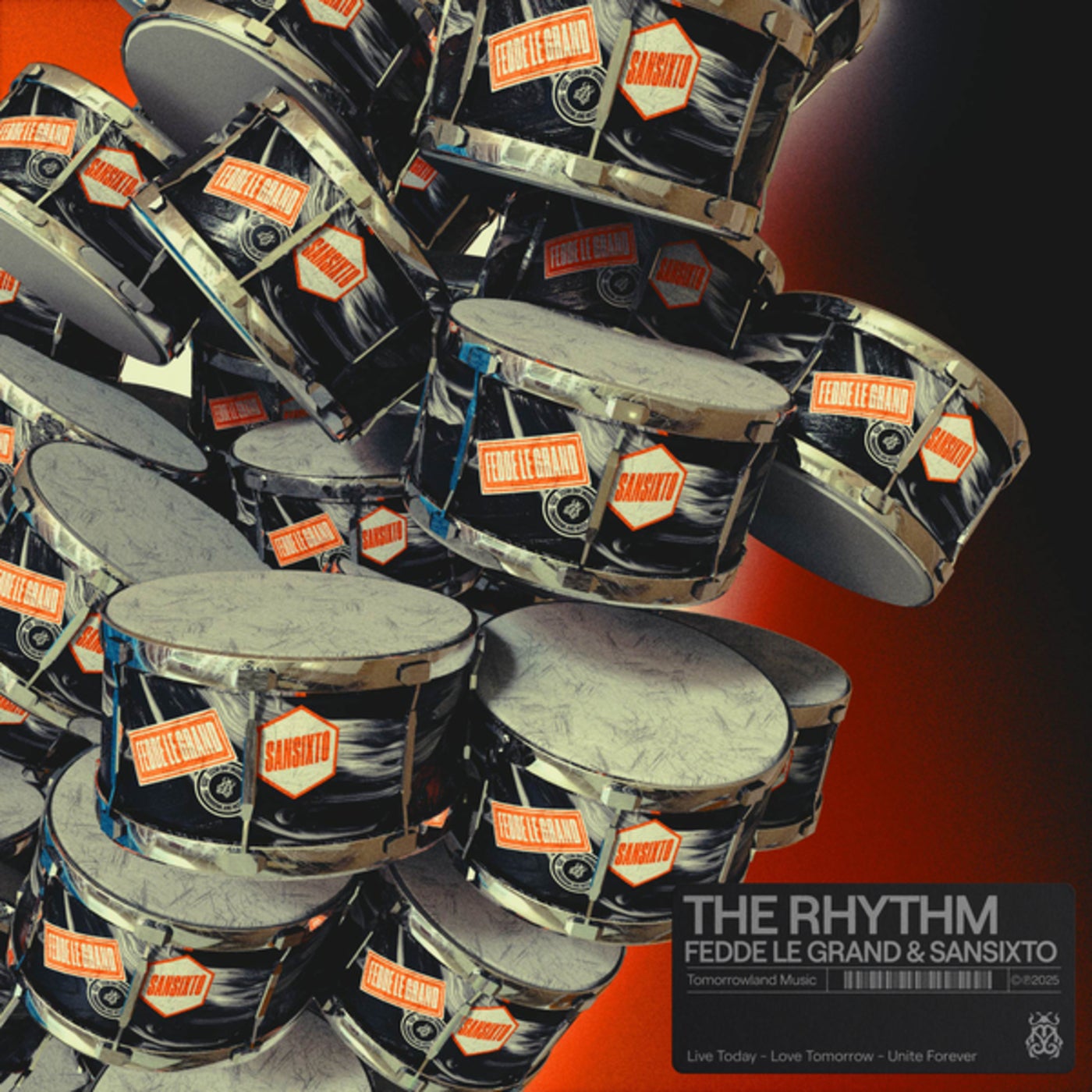 Cover - Fedde Le Grand, Sansixto - The Rhythm (Original Mix)