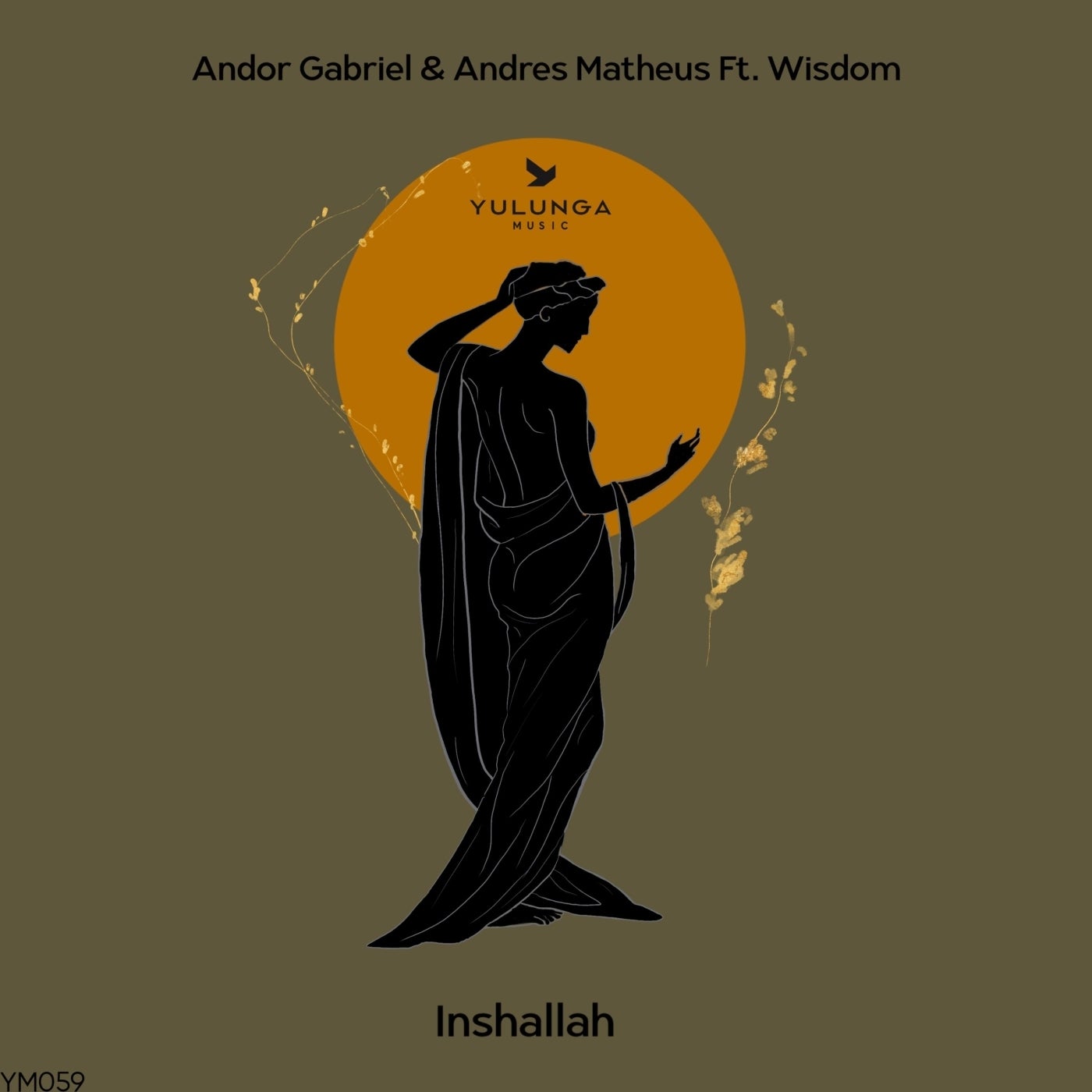 Cover - Andor Gabriel, Andres Matheus - Inshallah feat. Wisdom (Extended Mix)